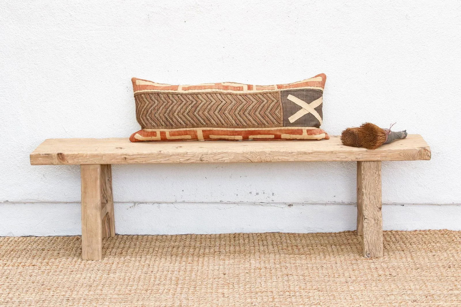 Minimalist Rustic Long Dining Bench - 2