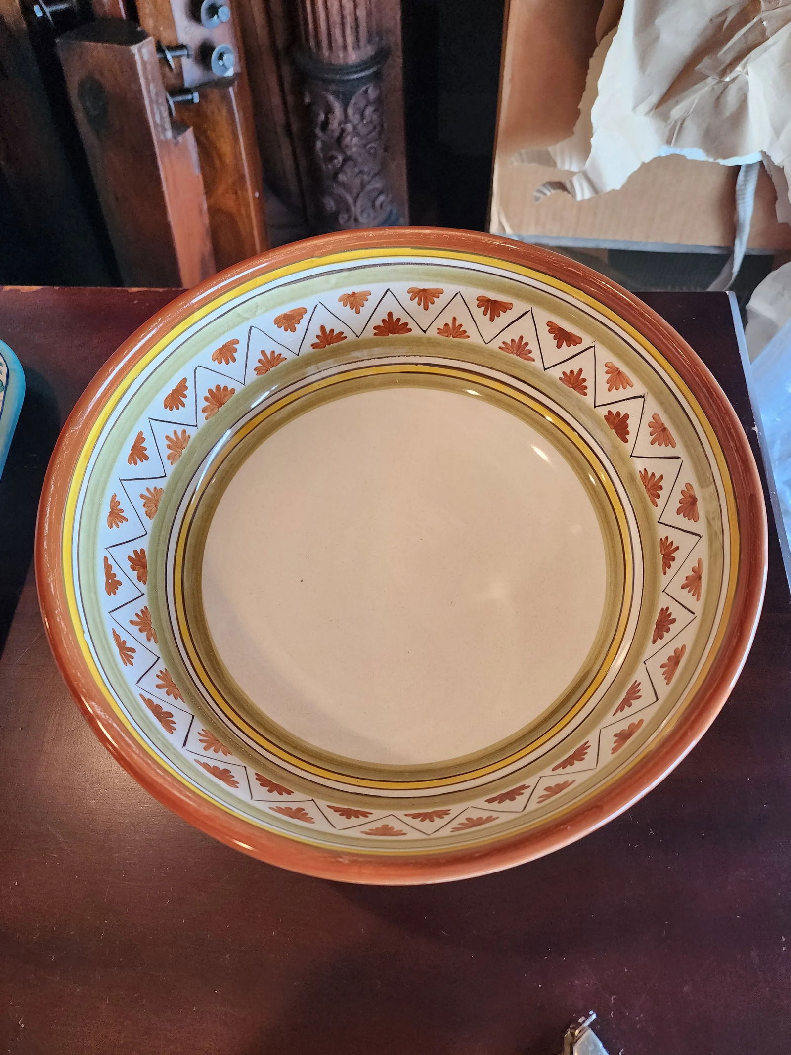 Hand Painted Deruta Ceramic Bowl - 6