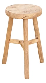 Rustic Minimalist Wooden Stool