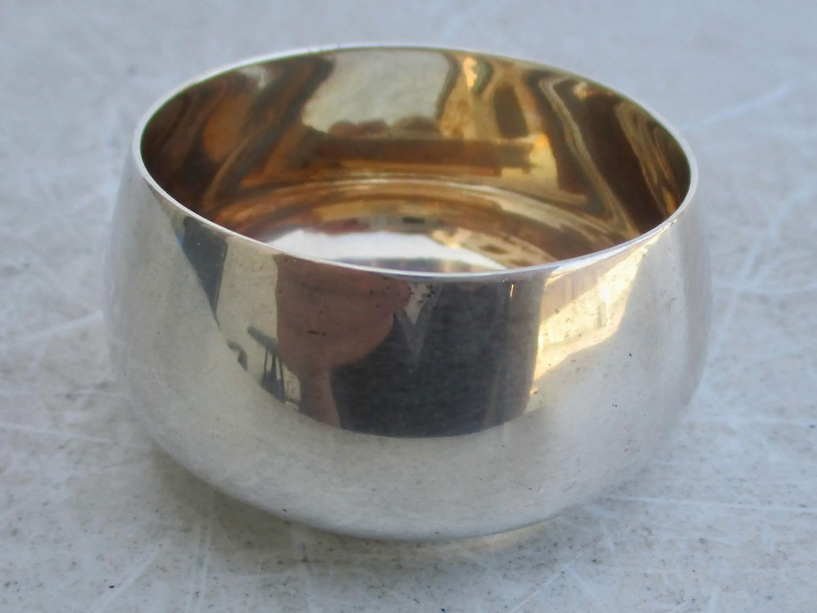 Russian Silver Salt Marked 1895 - 4