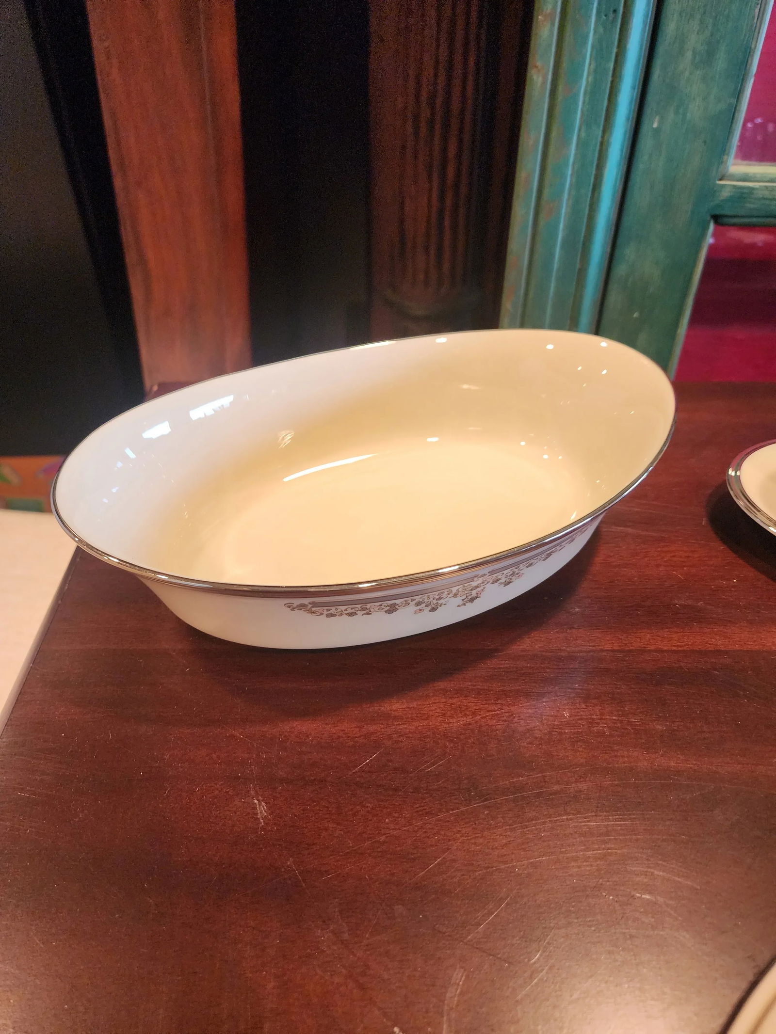 Lenox Lace Point Serving Pieces - 5