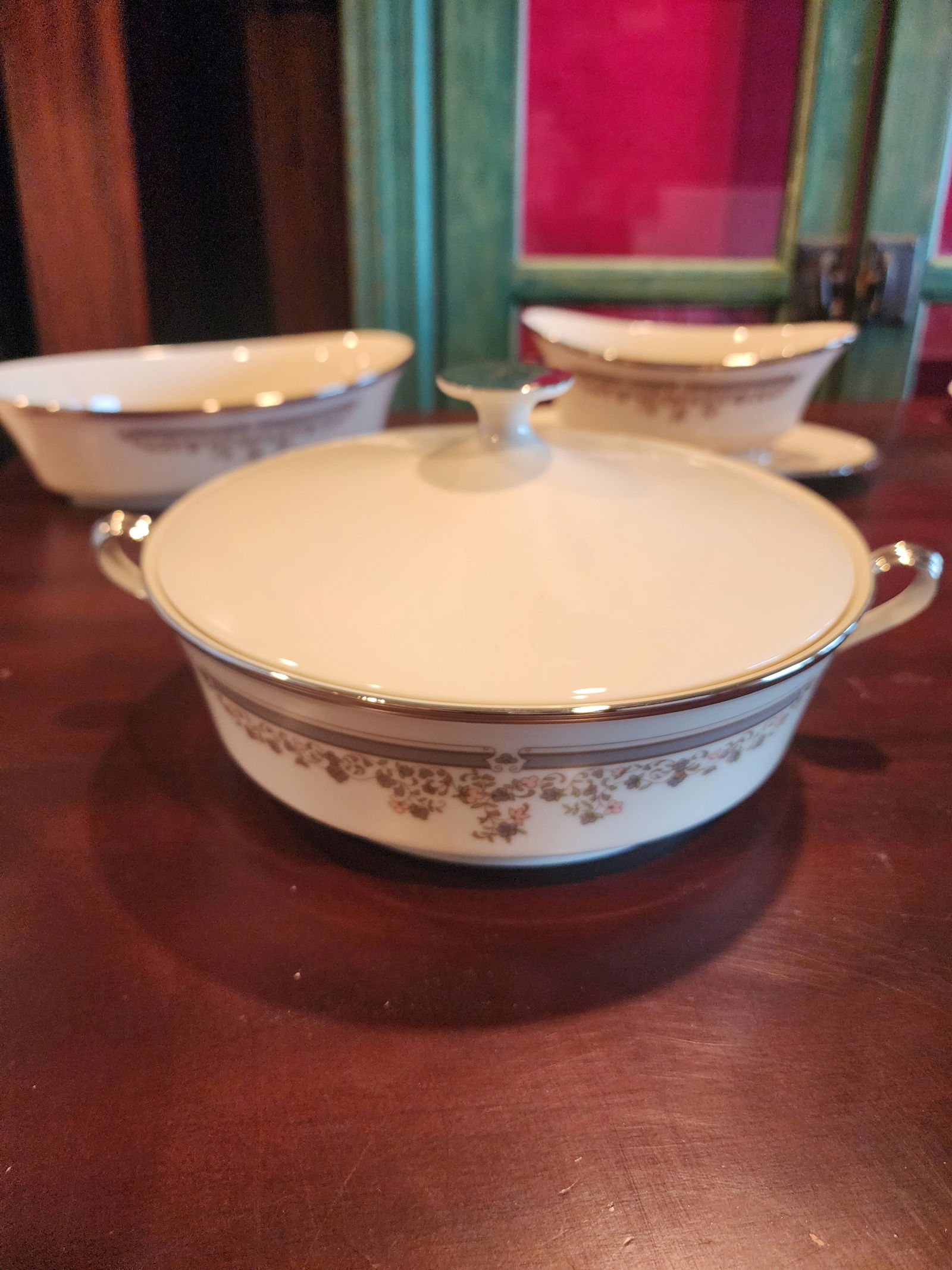 Lenox Lace Point Serving Pieces - 6
