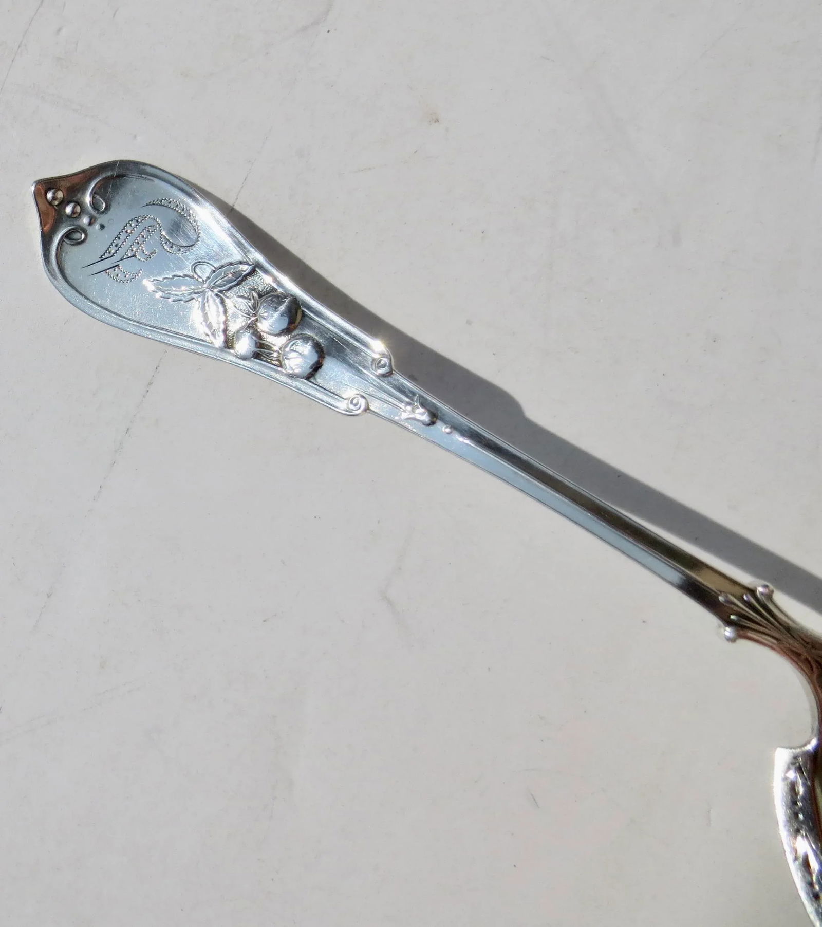 Sterling Silver Cake Server Circa 1900 - 4