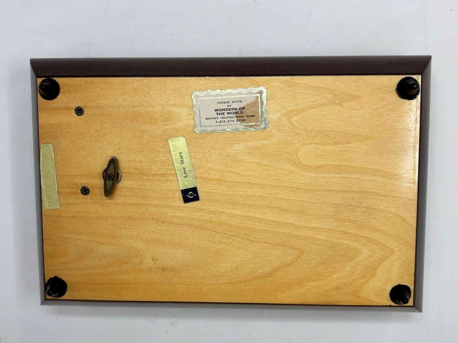 Vintage Jewelry Music Box Made in Italy by Reuge - 9