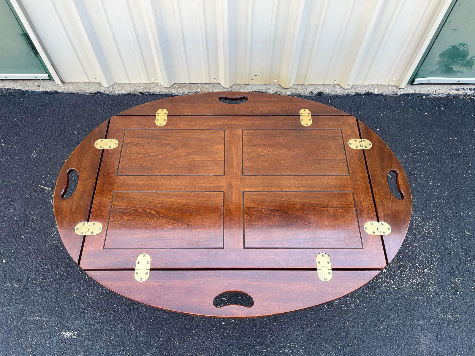 Drexel Furniture Cherry Butlers Tray Table - 3