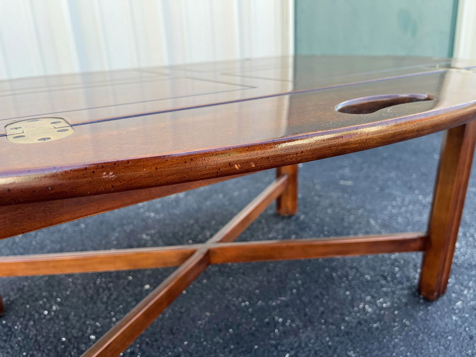 Drexel Furniture Cherry Butlers Tray Table - 4