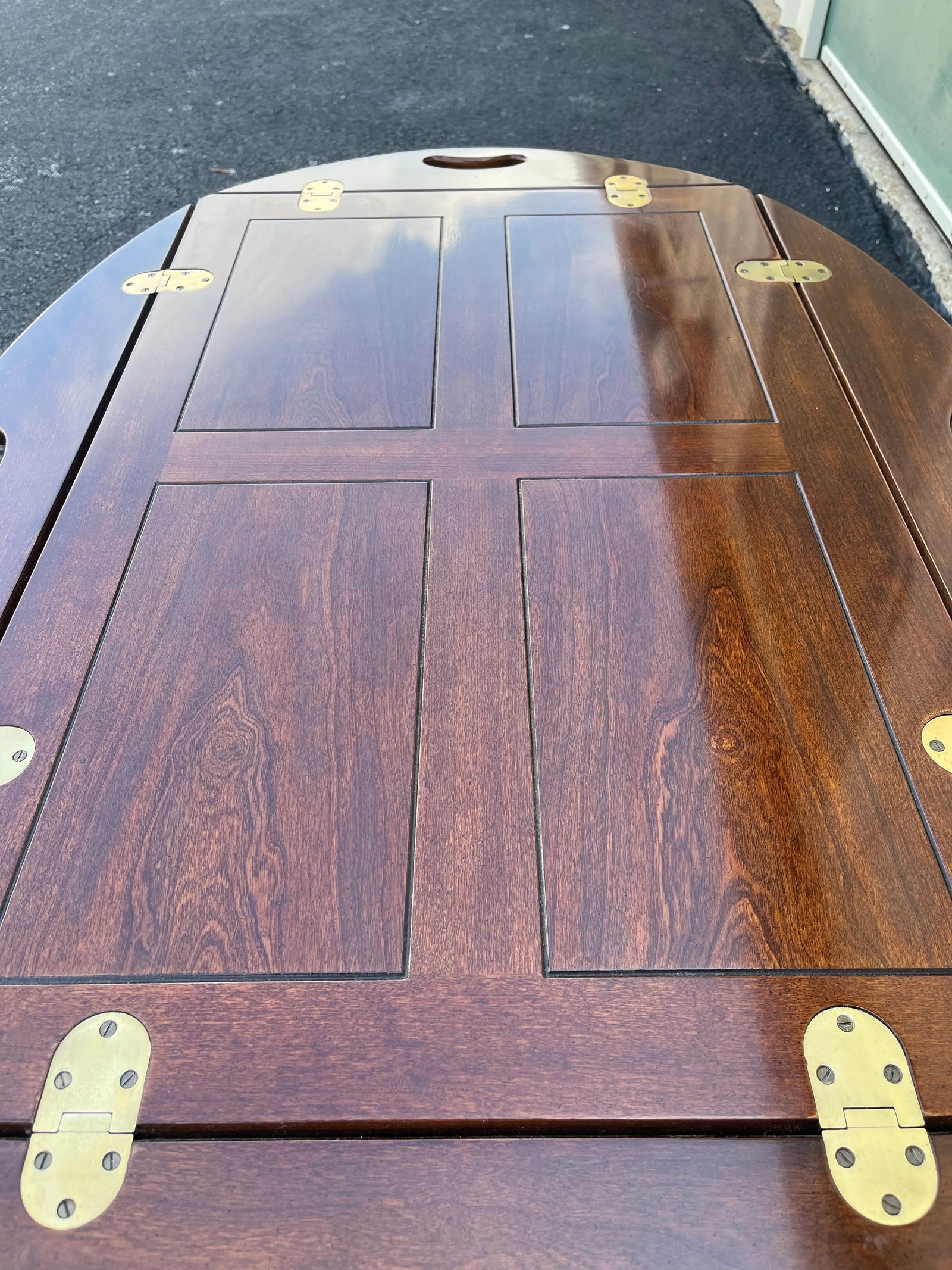 Drexel Furniture Cherry Butlers Tray Table - 7