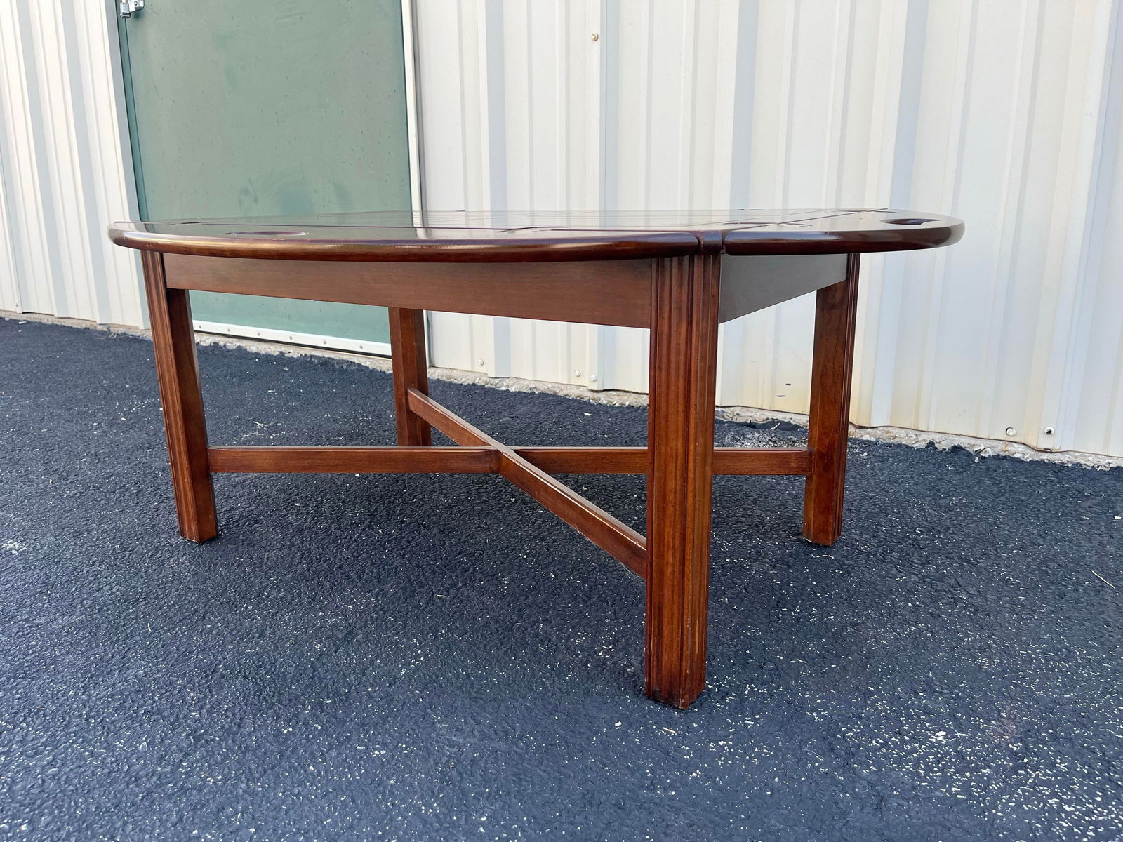 Drexel Furniture Cherry Butlers Tray Table - 9