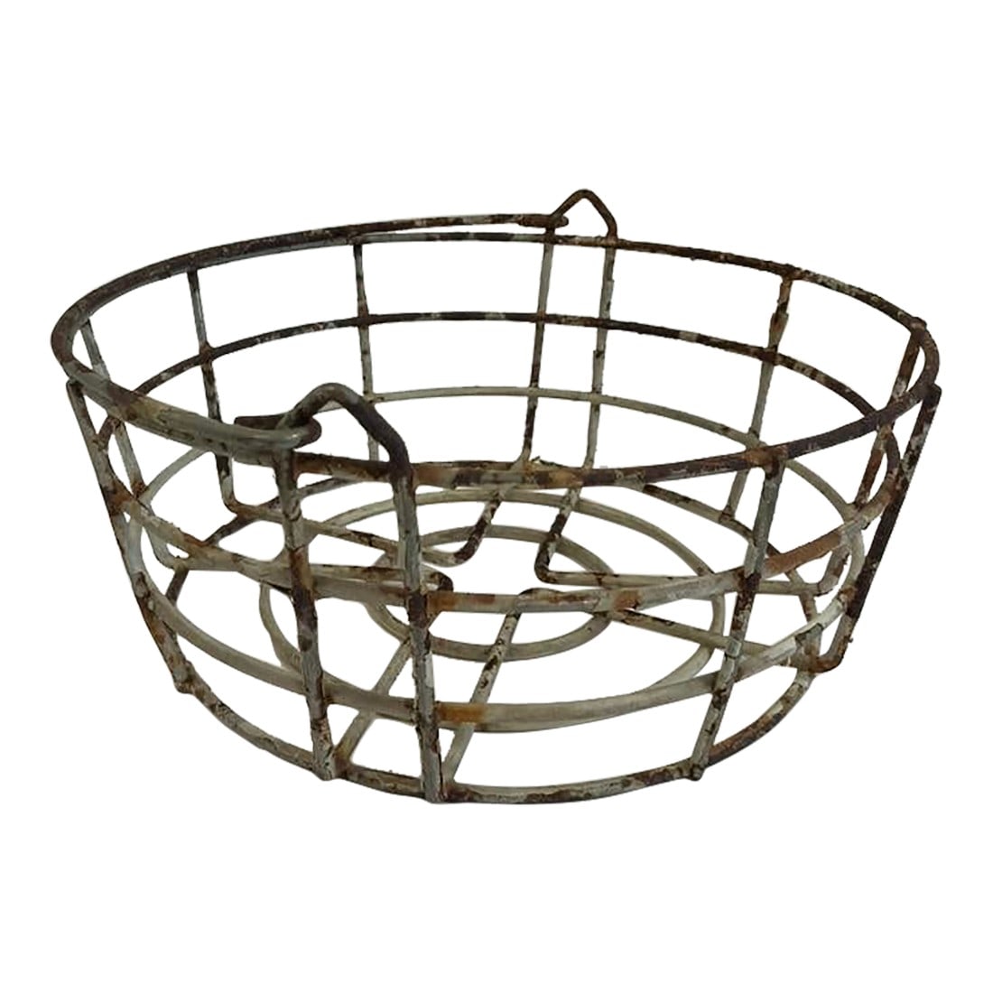 Early 20th Century Rustic Wire Basket (1 of 8)