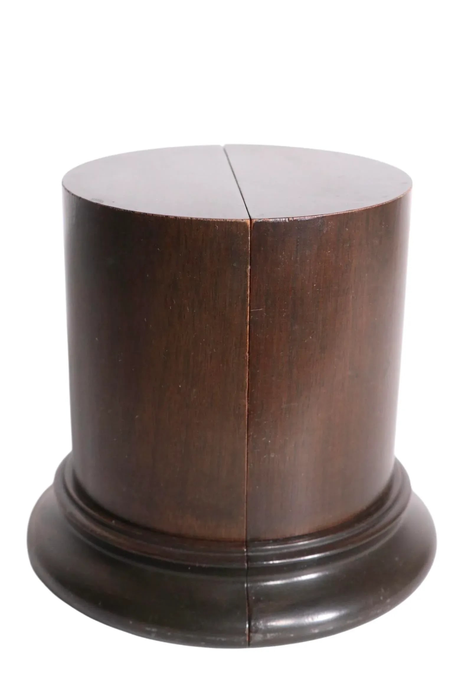 Pair of Mid 20th Century Wood Column Bookends - 7