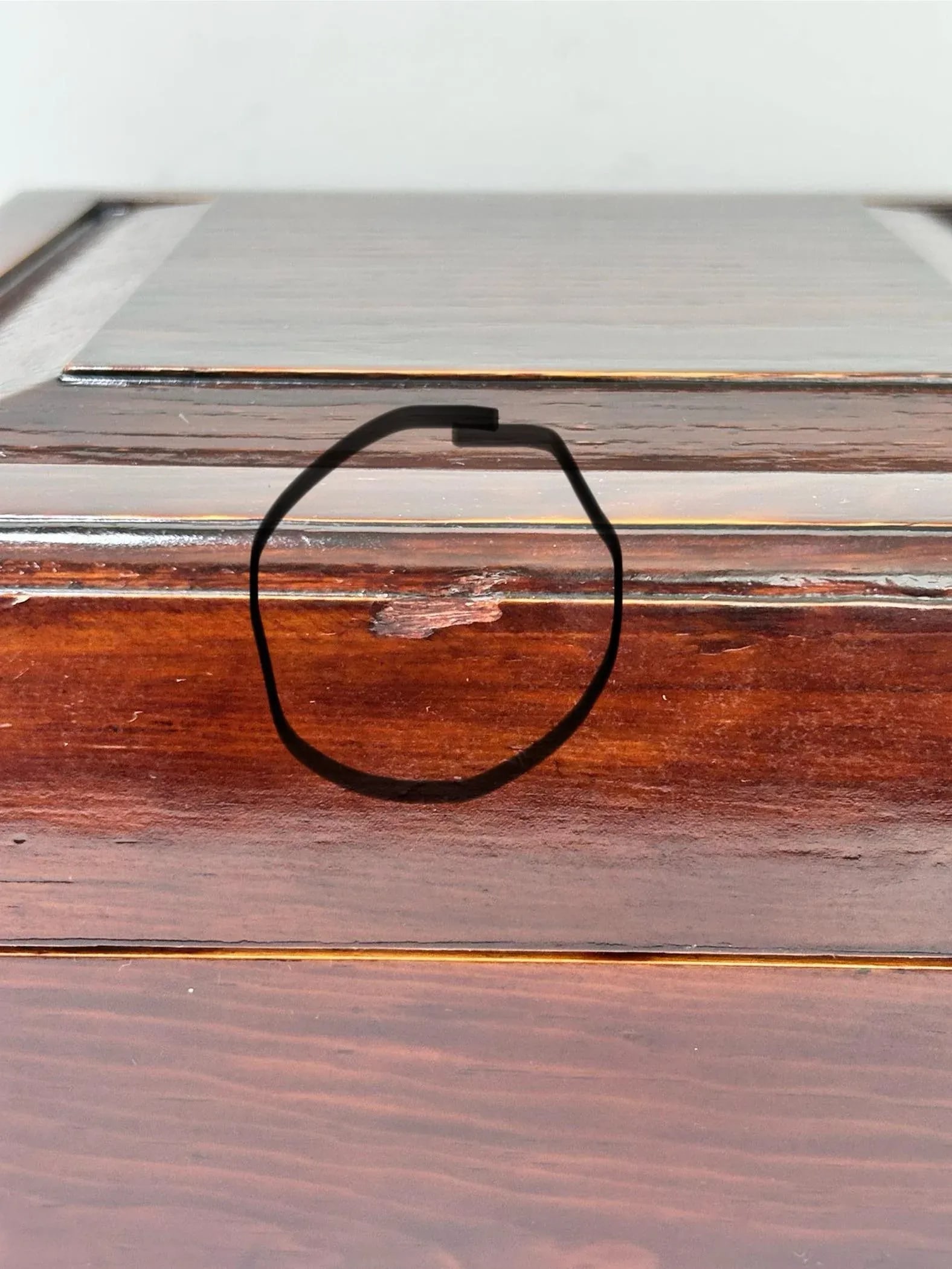 1960s Large Solid Oak Decorative Box - 6