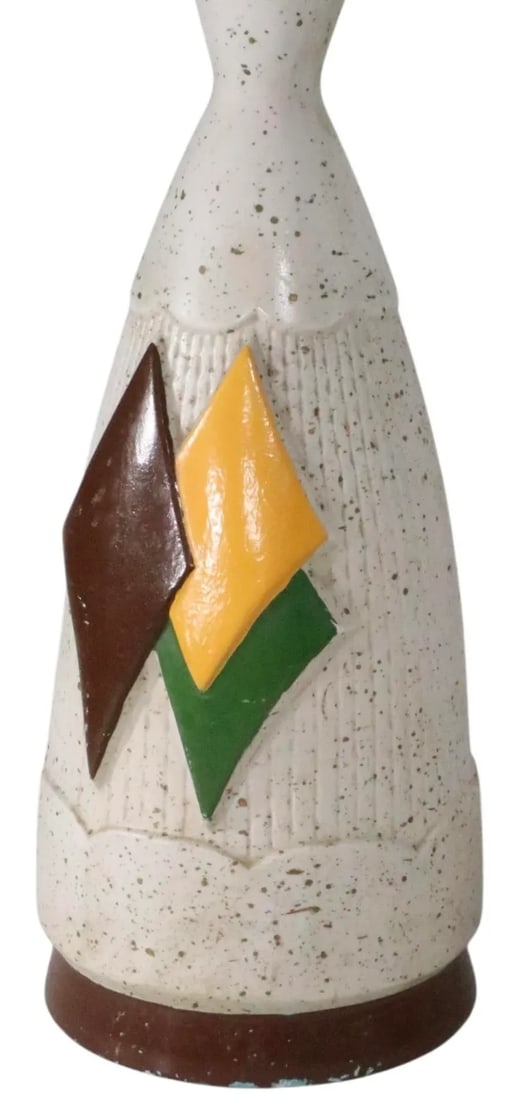 Pair of Mid Century Ceramic Table Lamps - 6