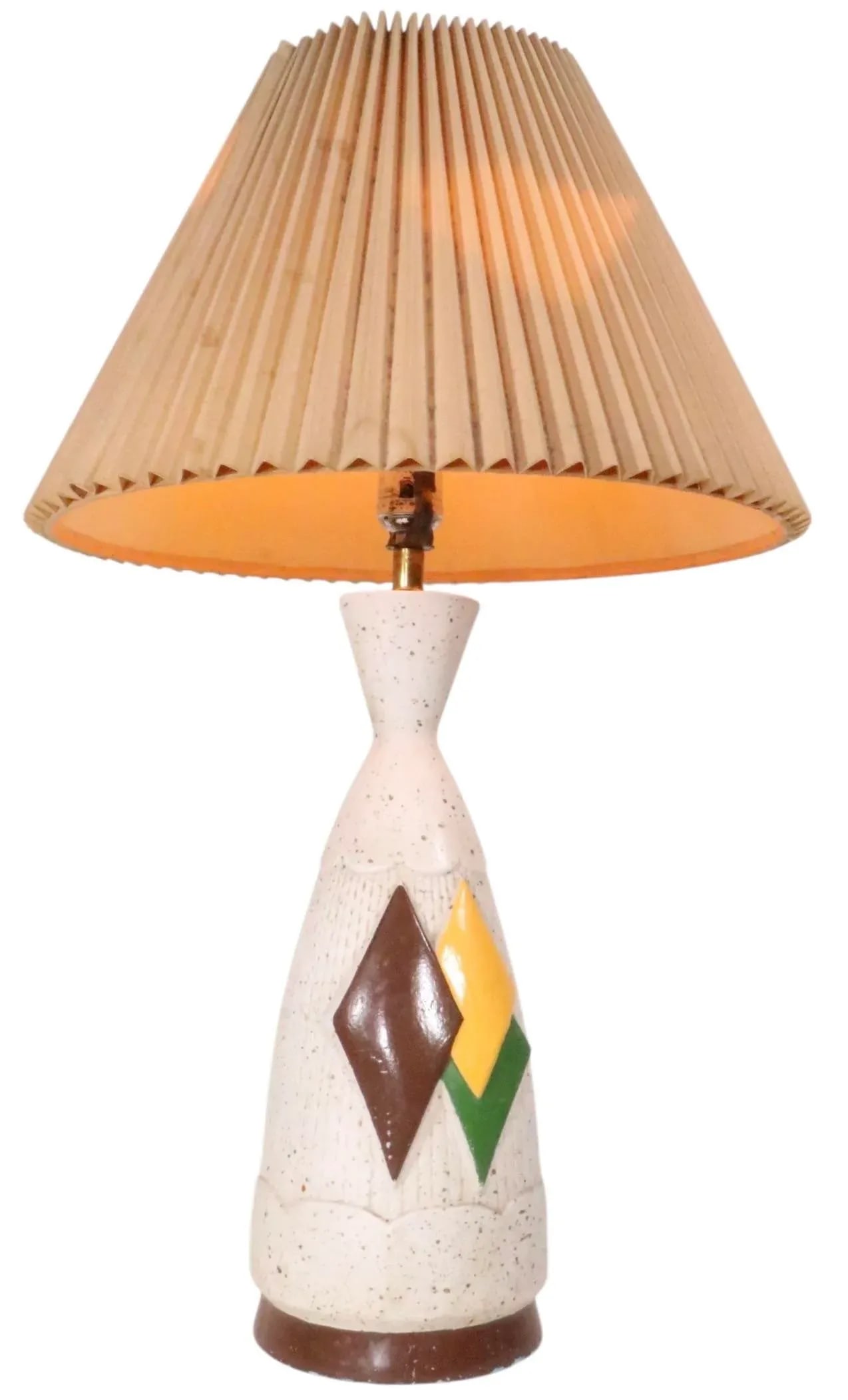 Pair of Mid Century Ceramic Table Lamps - 7