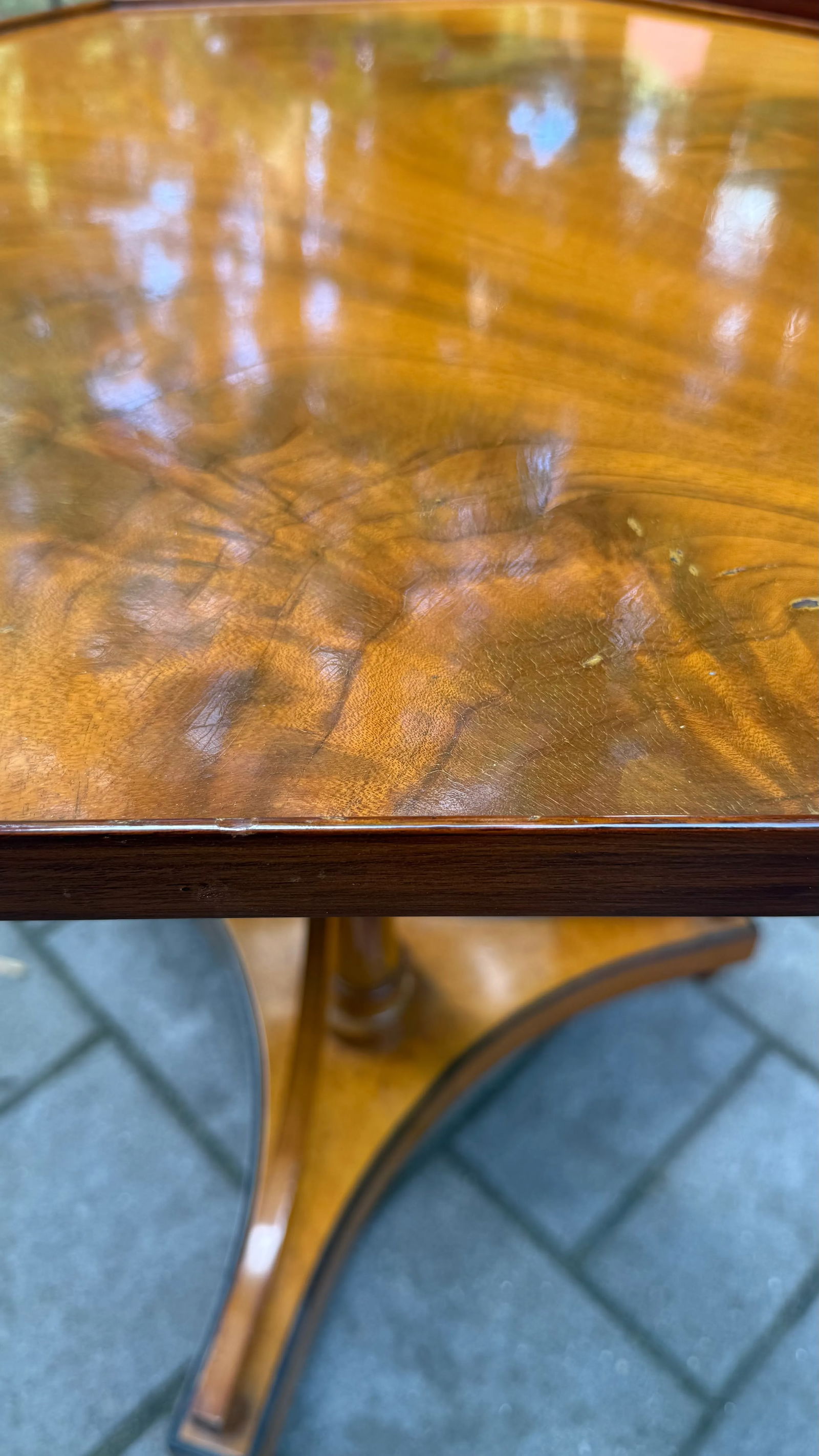 Pair of Continental Biedermeier-Style Side Tables - 4