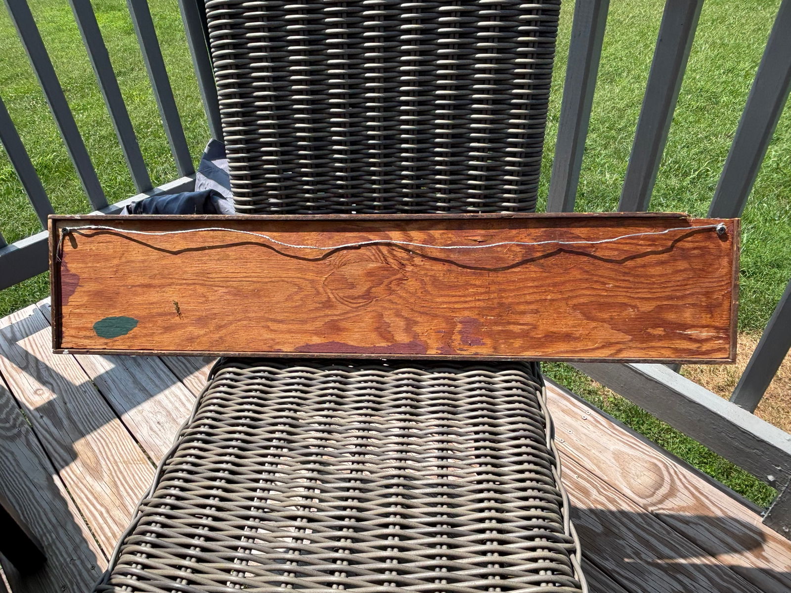 Antiques - 33.5" 20th Century Trade Sign in Cooper and White - 5