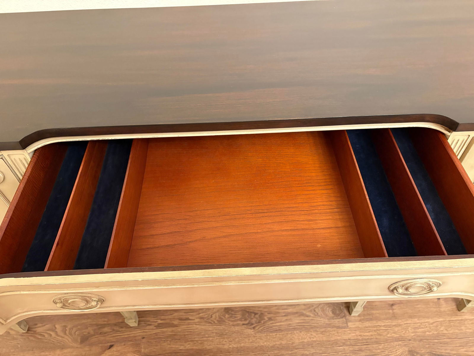 Vintage Northern Furniture Company Mid-Century Modern Style Painted Buffet - 2