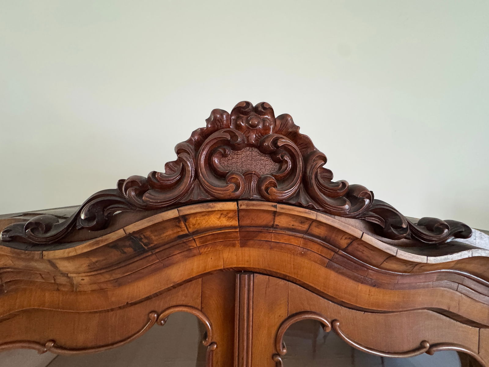 19th Century French Provincial Showcase China and Display Cabinet - 4