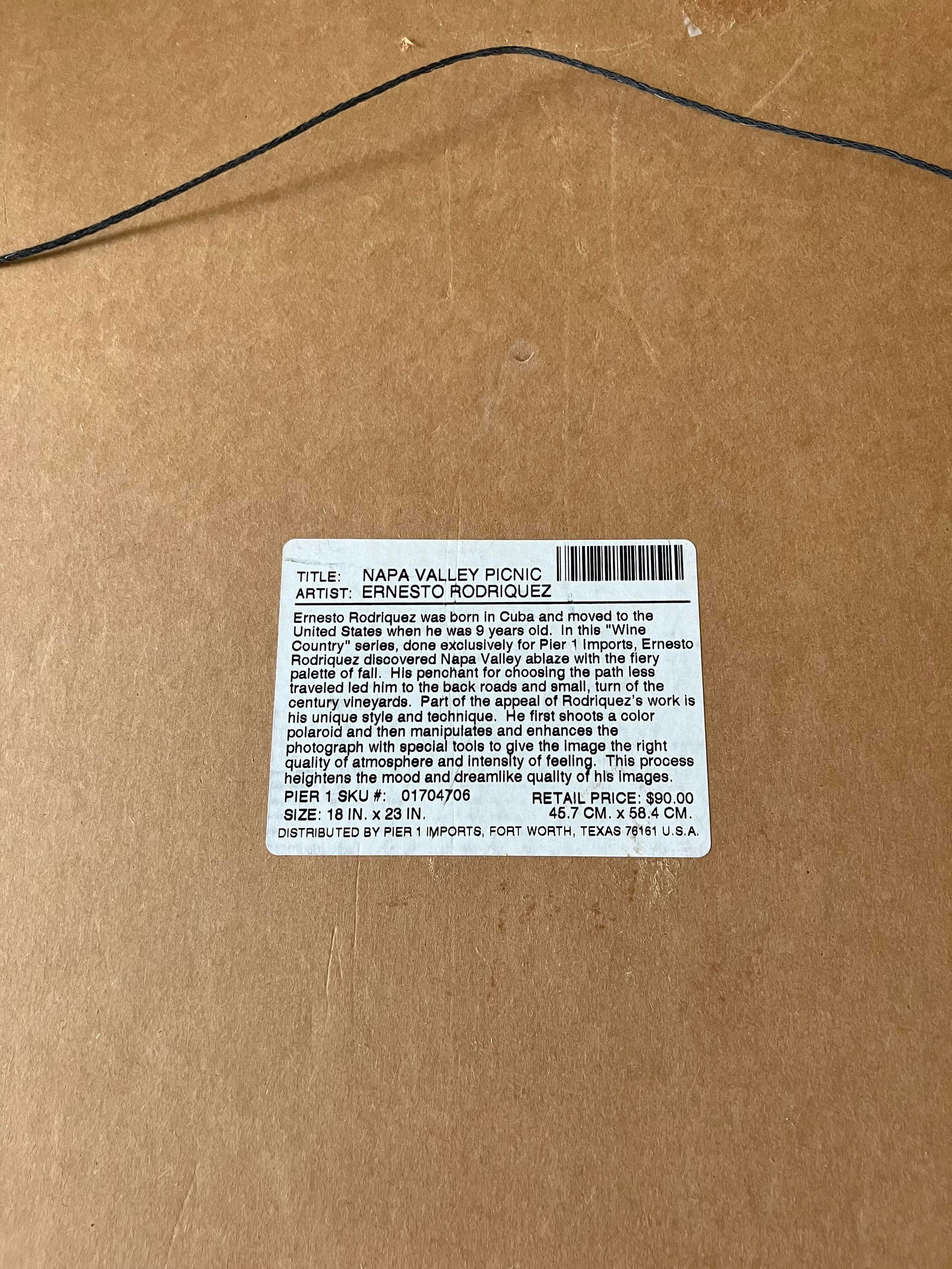 Ernesto RodrÃ­guez Hand-Colored Photograph – Outdoor Café Scene, Signed - 7