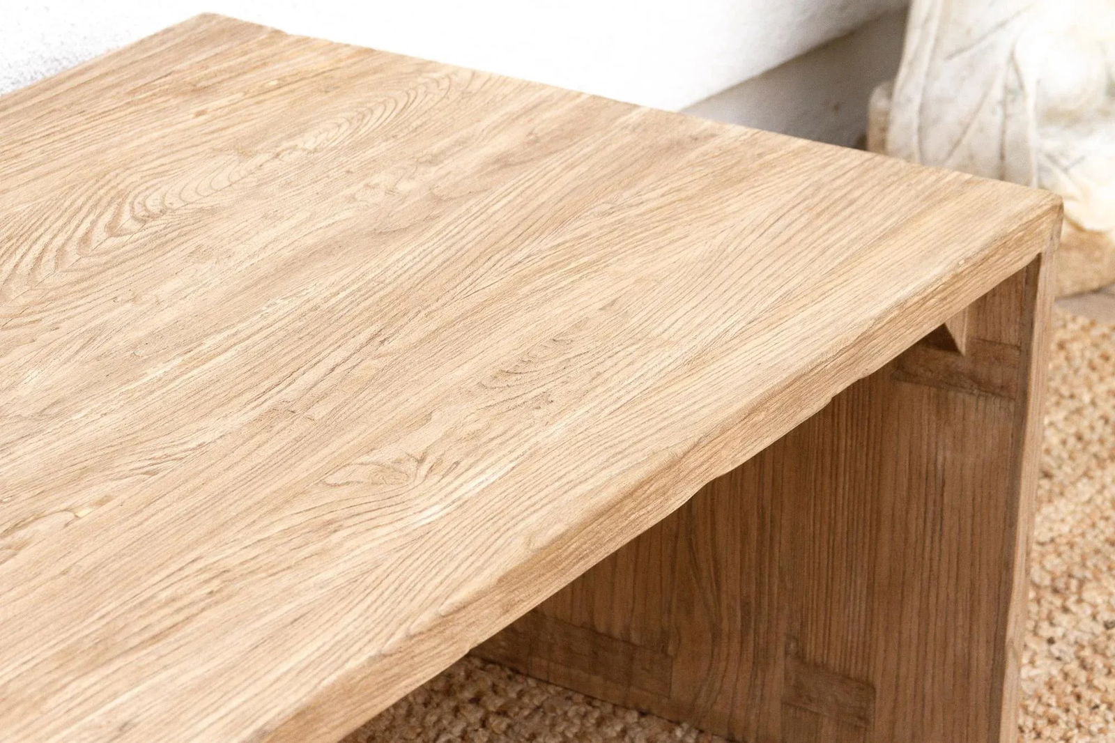 Contemporary Farmhouse Waterfall Coffee Table - 6