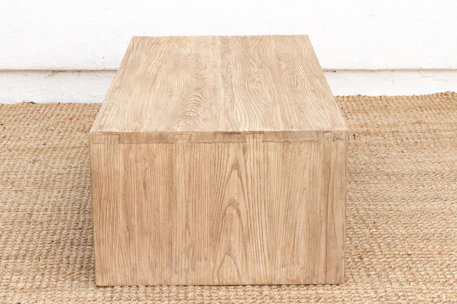 Contemporary Farmhouse Waterfall Coffee Table - 8