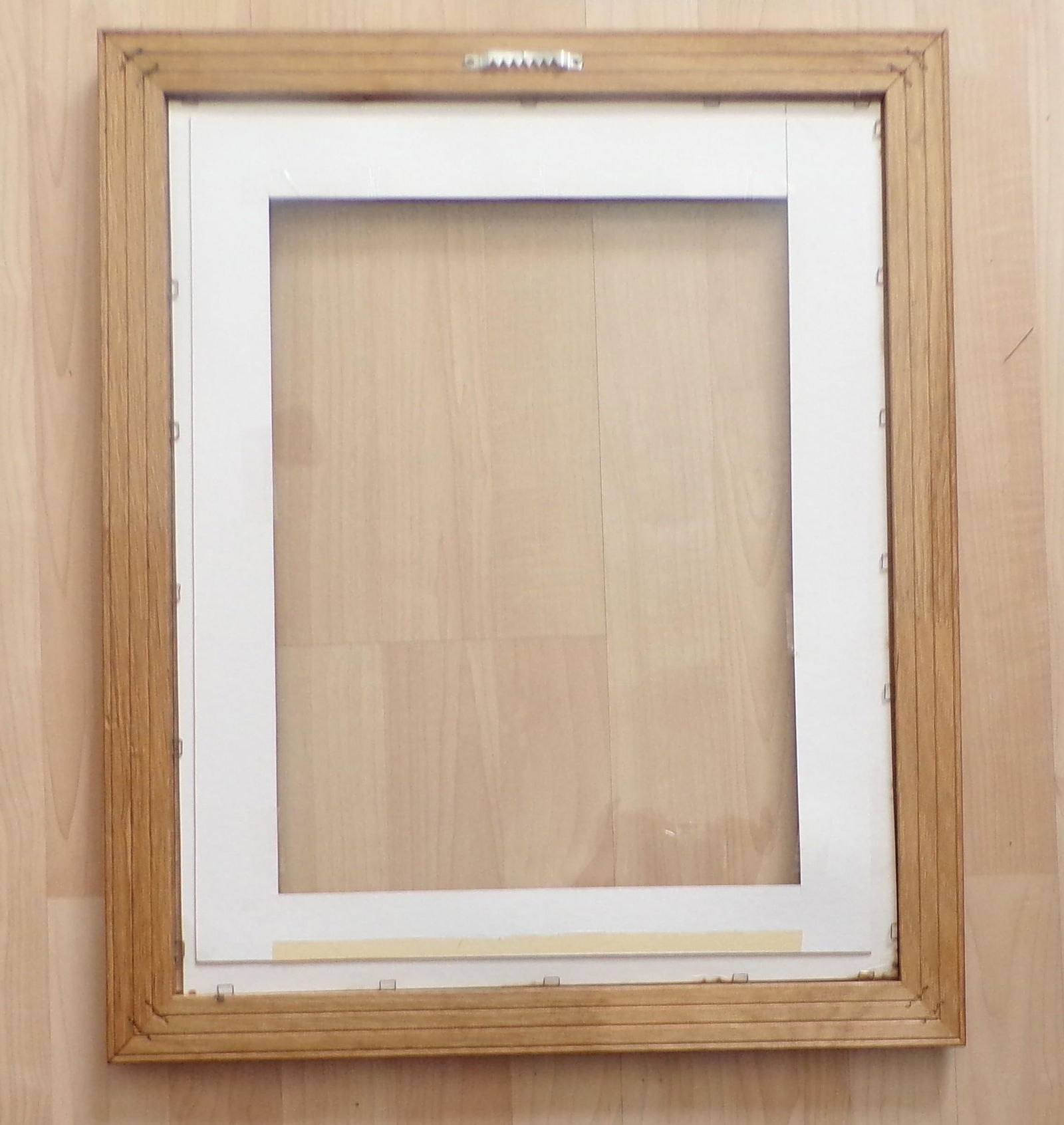 Large Mid 20th Century Brown Wooden Frame - 6