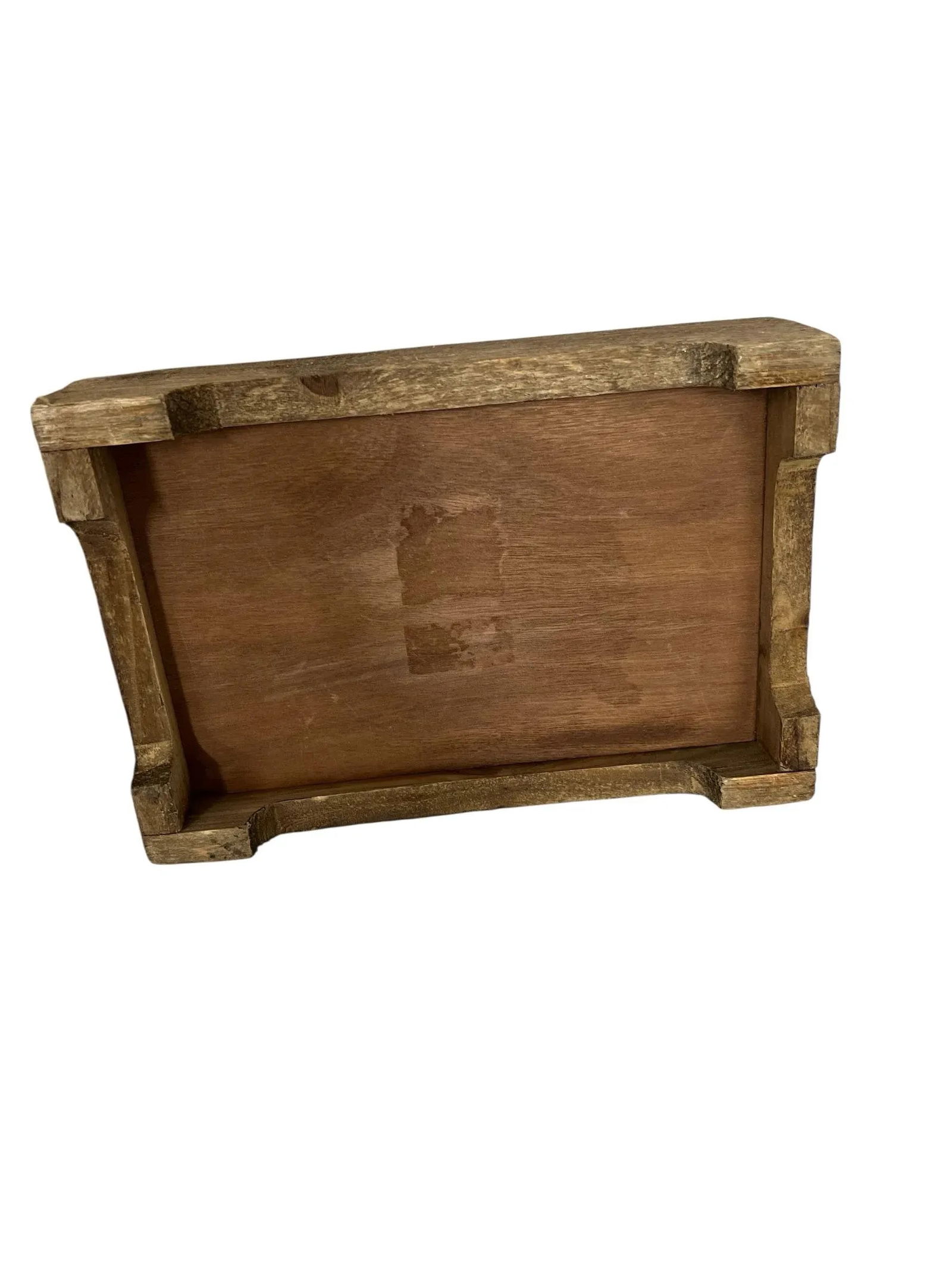 Vintage Cerused Wood Terrarium Tabletop Greenhouse, Farmhouse, Cabin, Lodge, Garden - 6