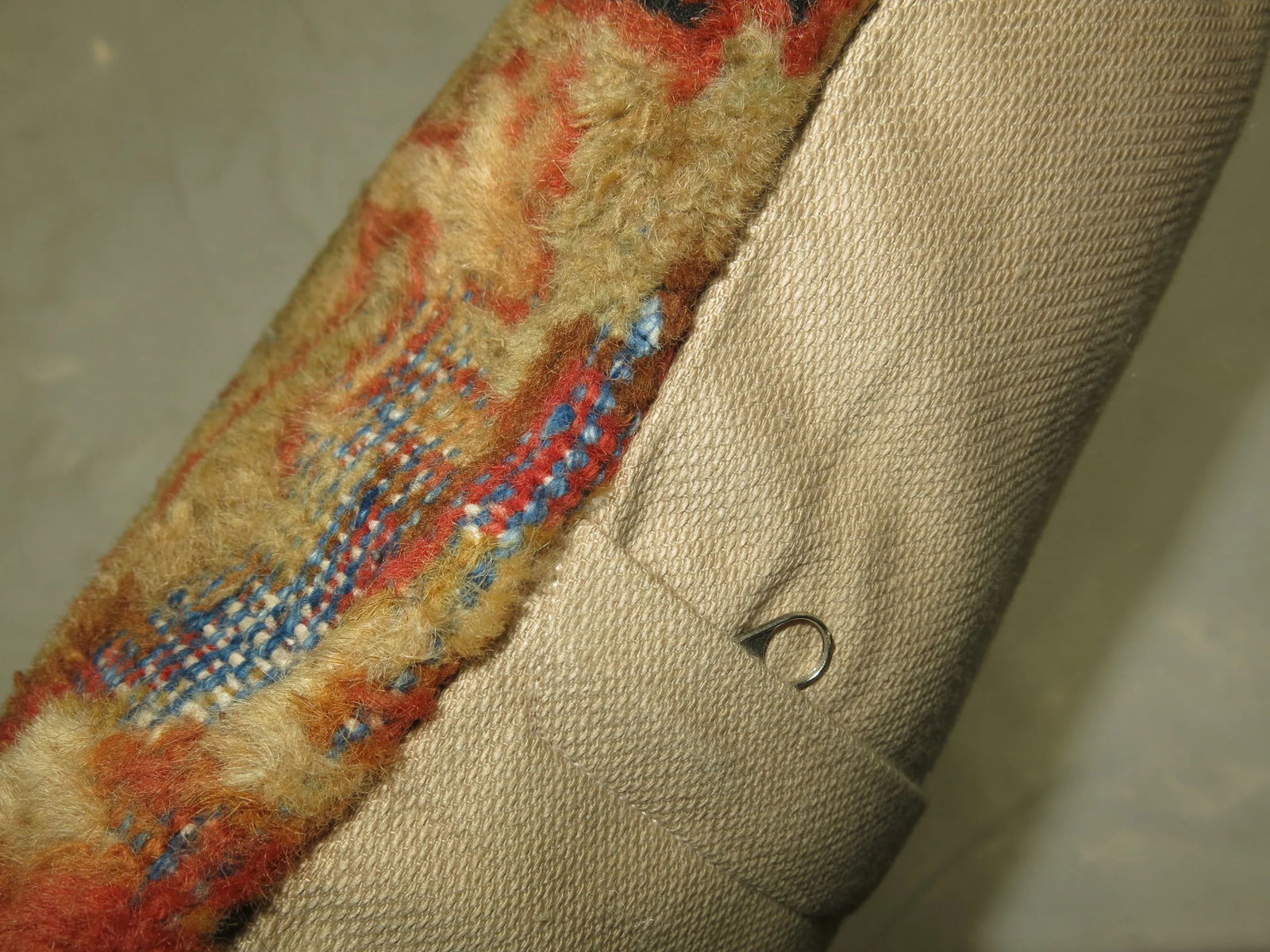 Traditional Antique Border Rug Pillow - 2