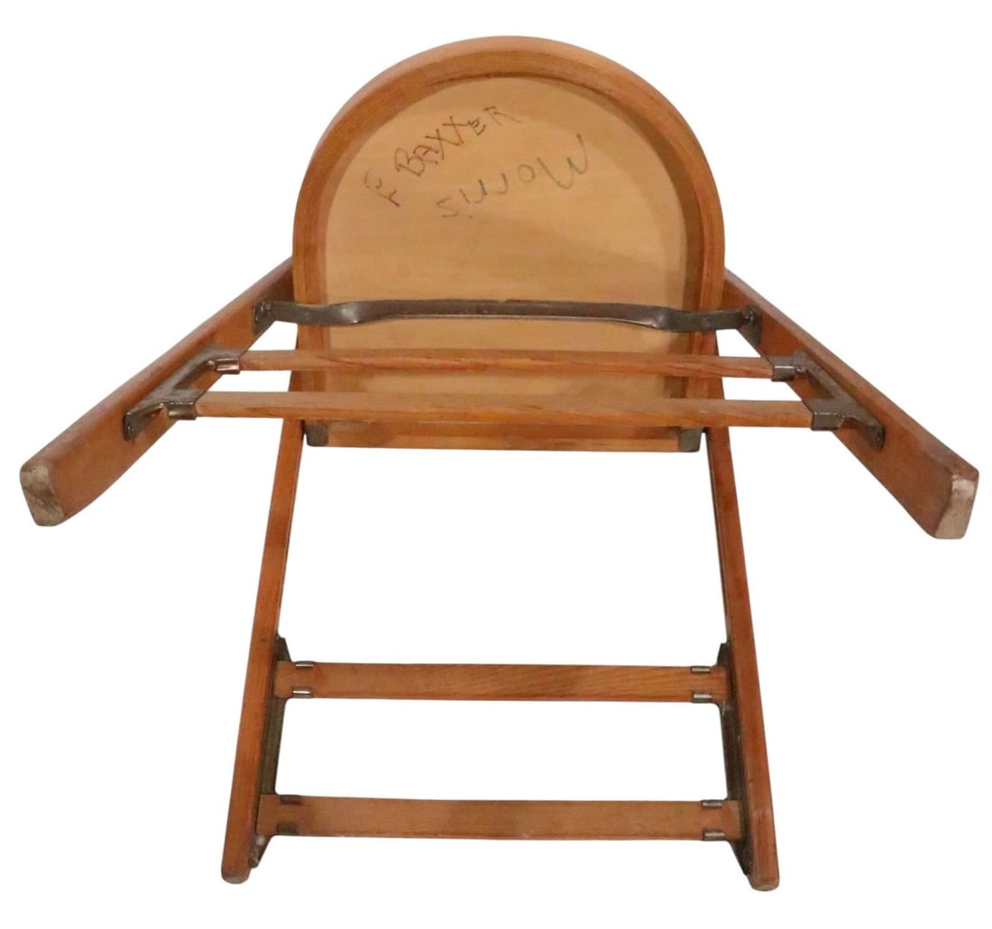 Pr. Vintage Folding Chairs by Silleria La Malinche Mexico C 1950/60's - Set of 2 - 11