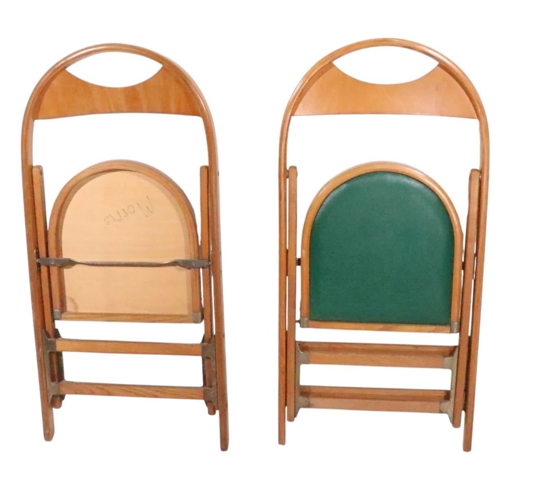 Pr. Vintage Folding Chairs by Silleria La Malinche Mexico C 1950/60's - Set of 2 - 13