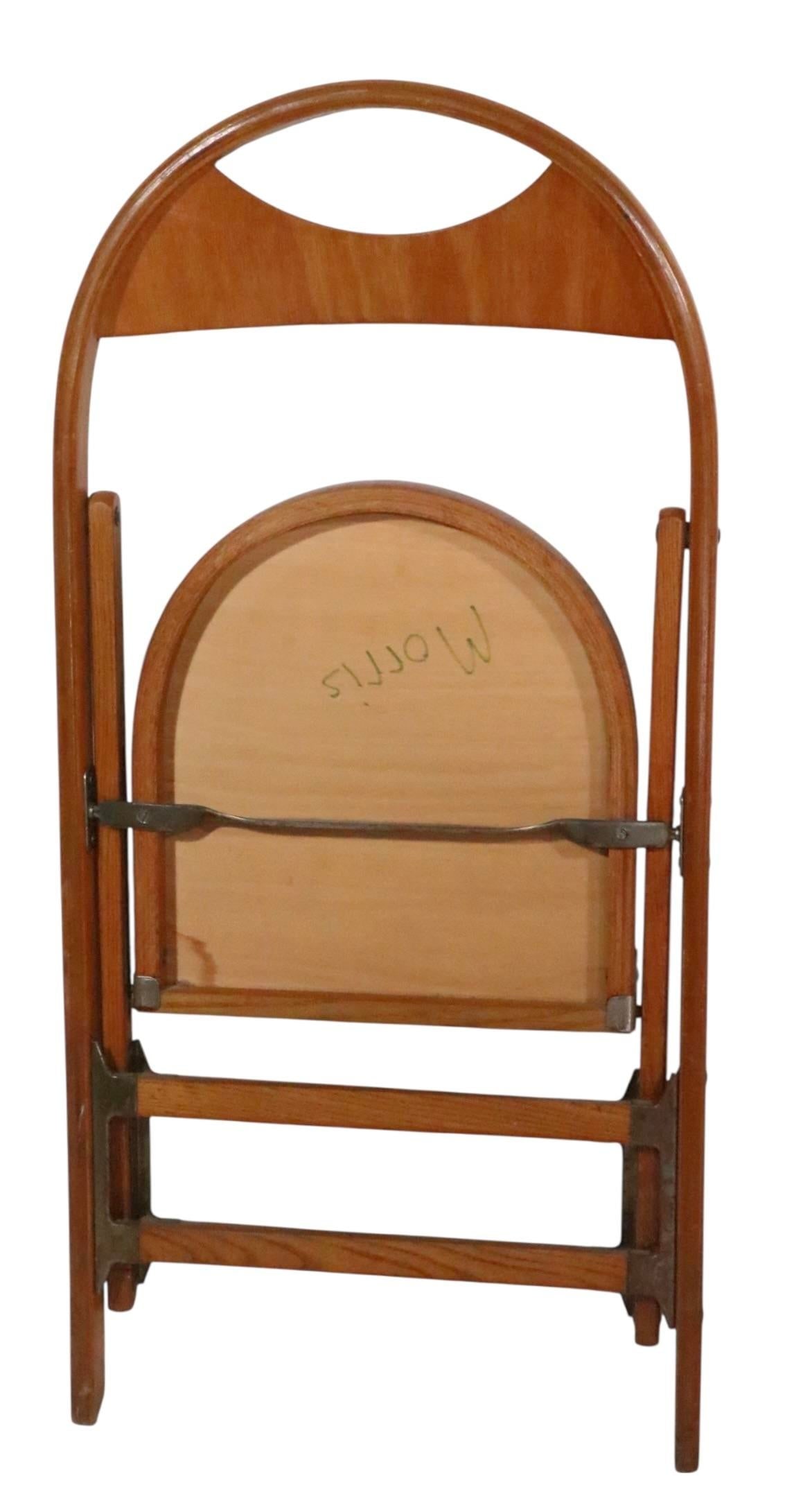 Pr. Vintage Folding Chairs by Silleria La Malinche Mexico C 1950/60's - Set of 2 - 16