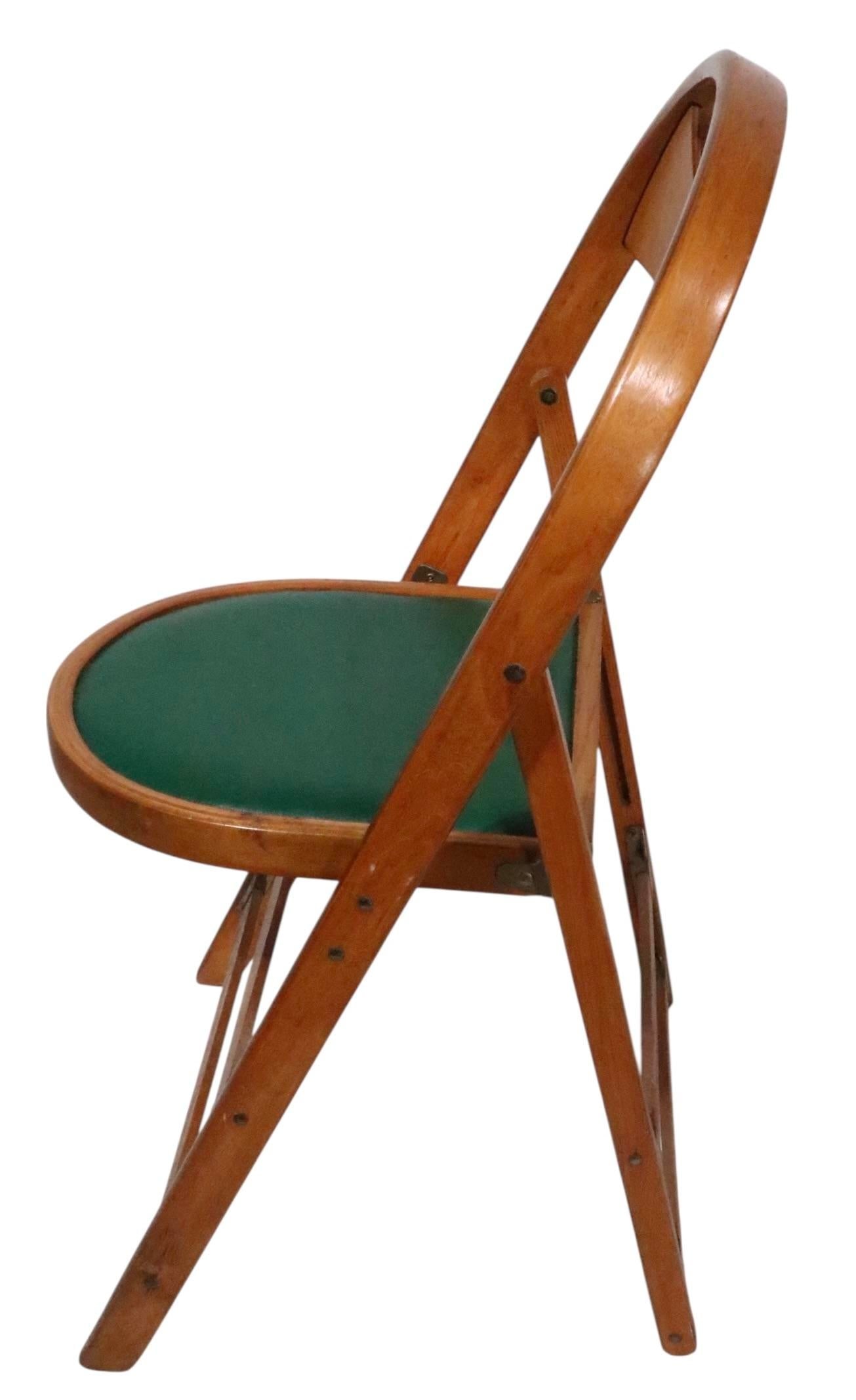 Pr. Vintage Folding Chairs by Silleria La Malinche Mexico C 1950/60's - Set of 2 - 7