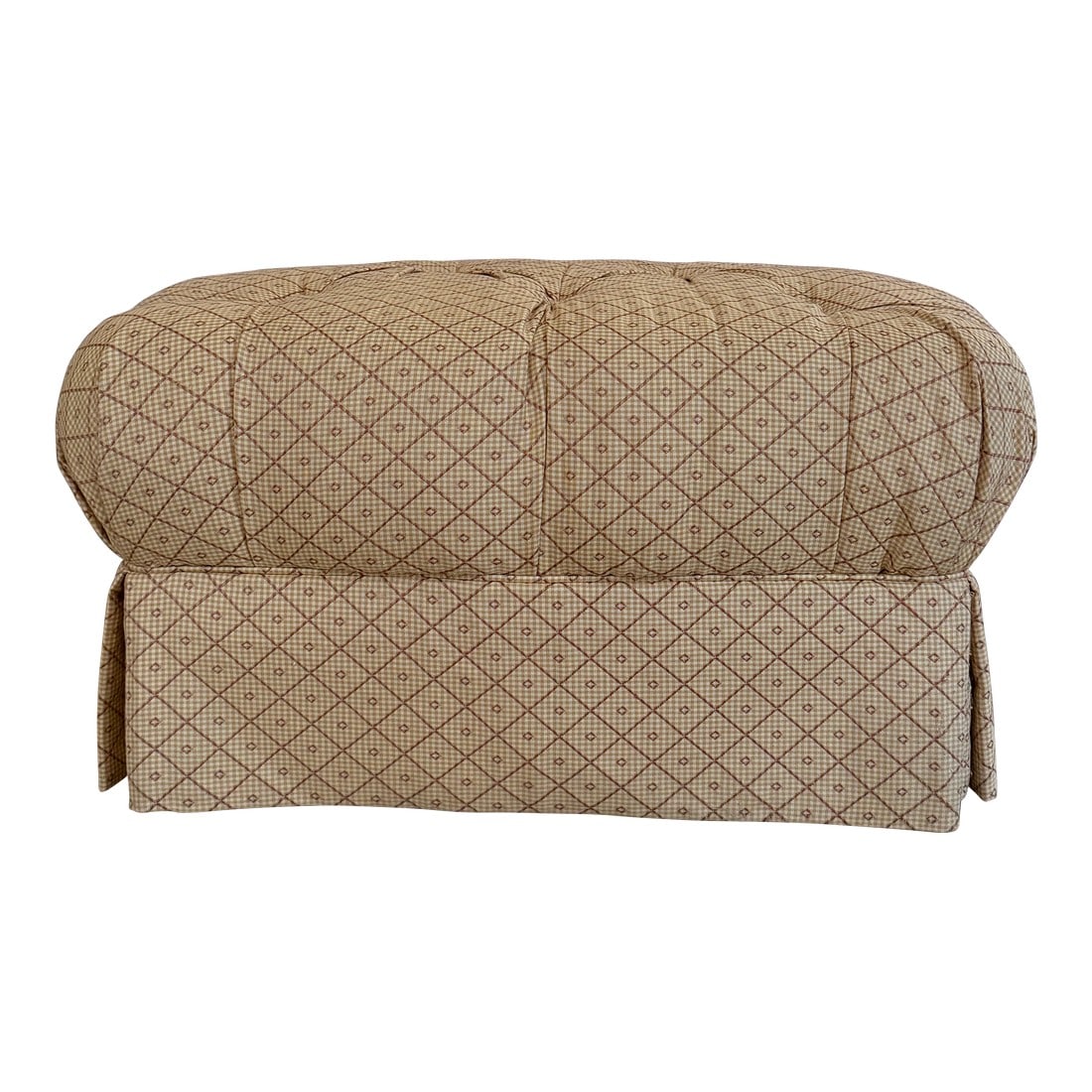 Tufted Ottoman (1 of 4)