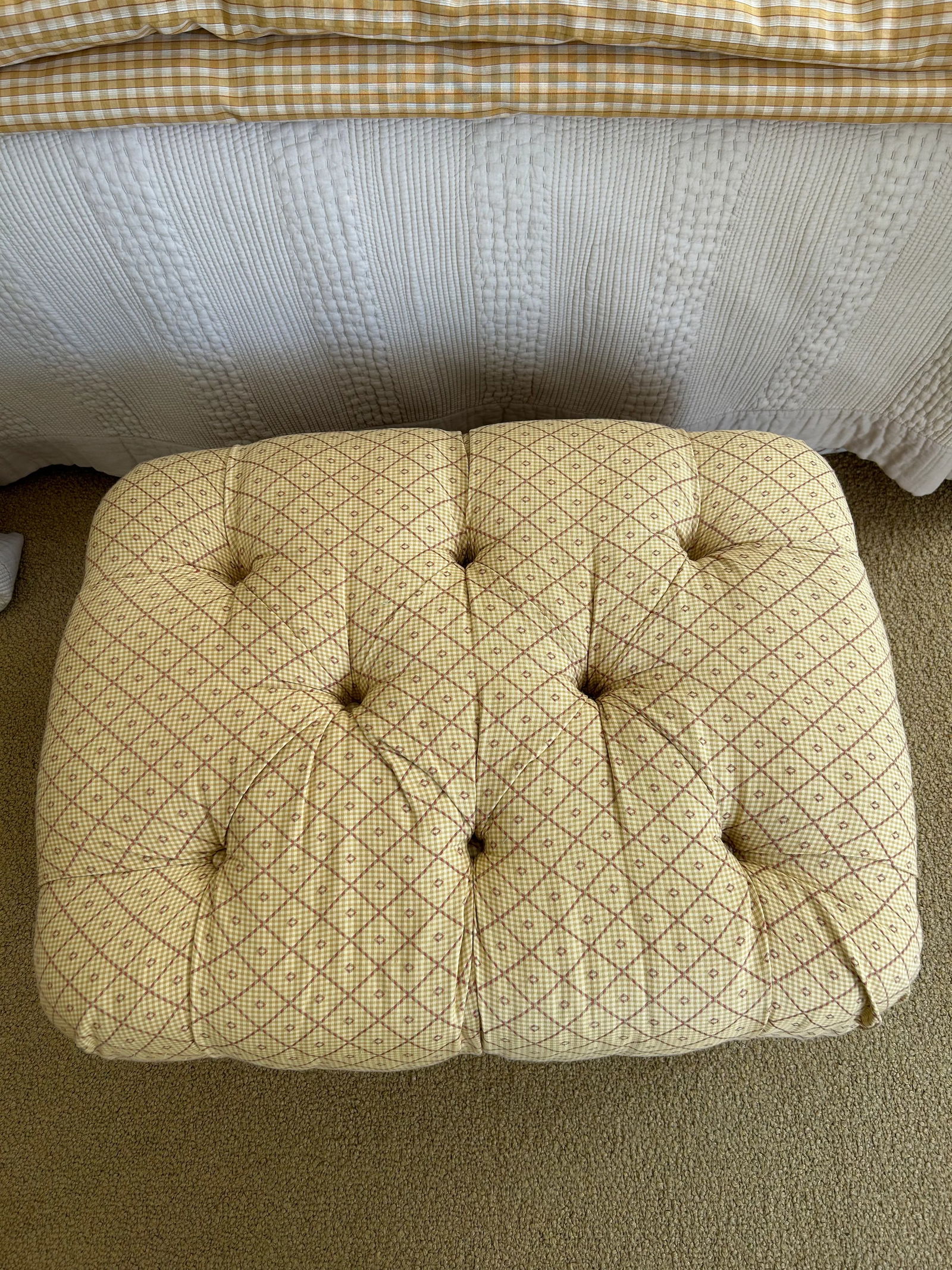 Tufted Ottoman - 4