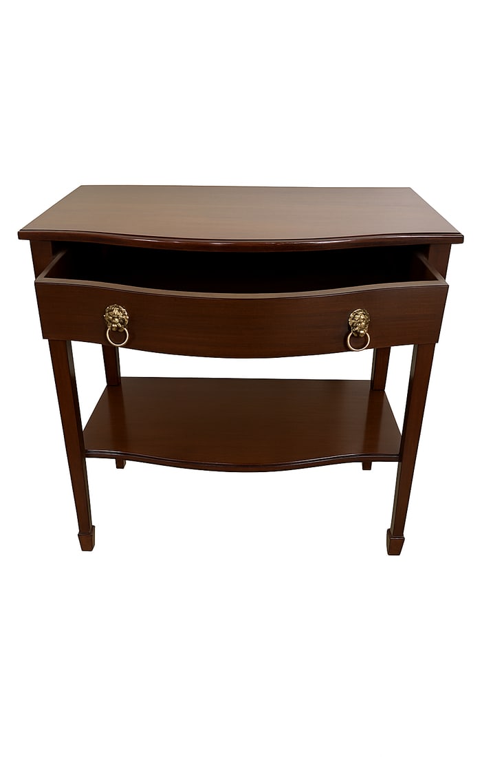 Bowfront Side Table - 2