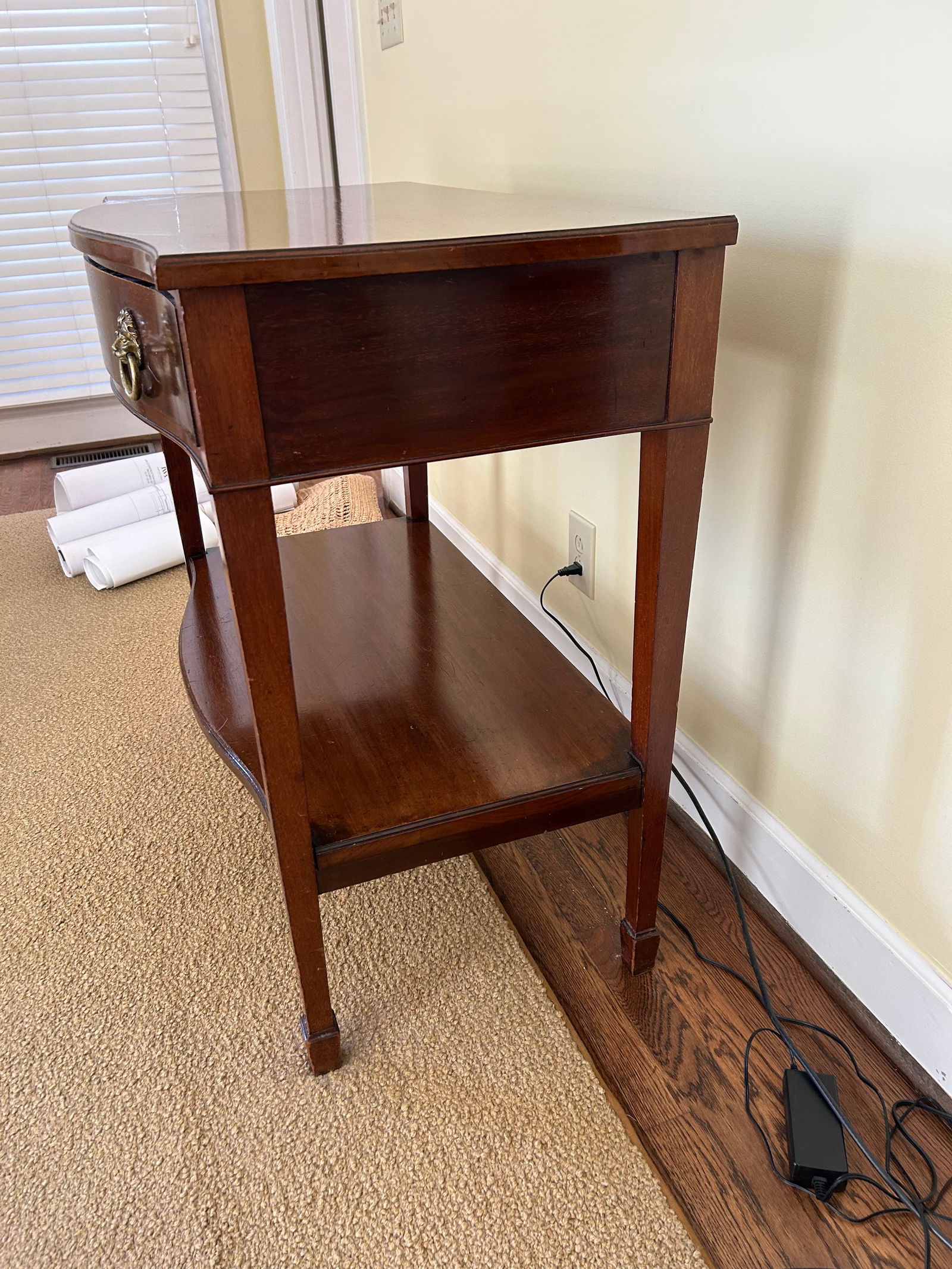 Bowfront Side Table - 3