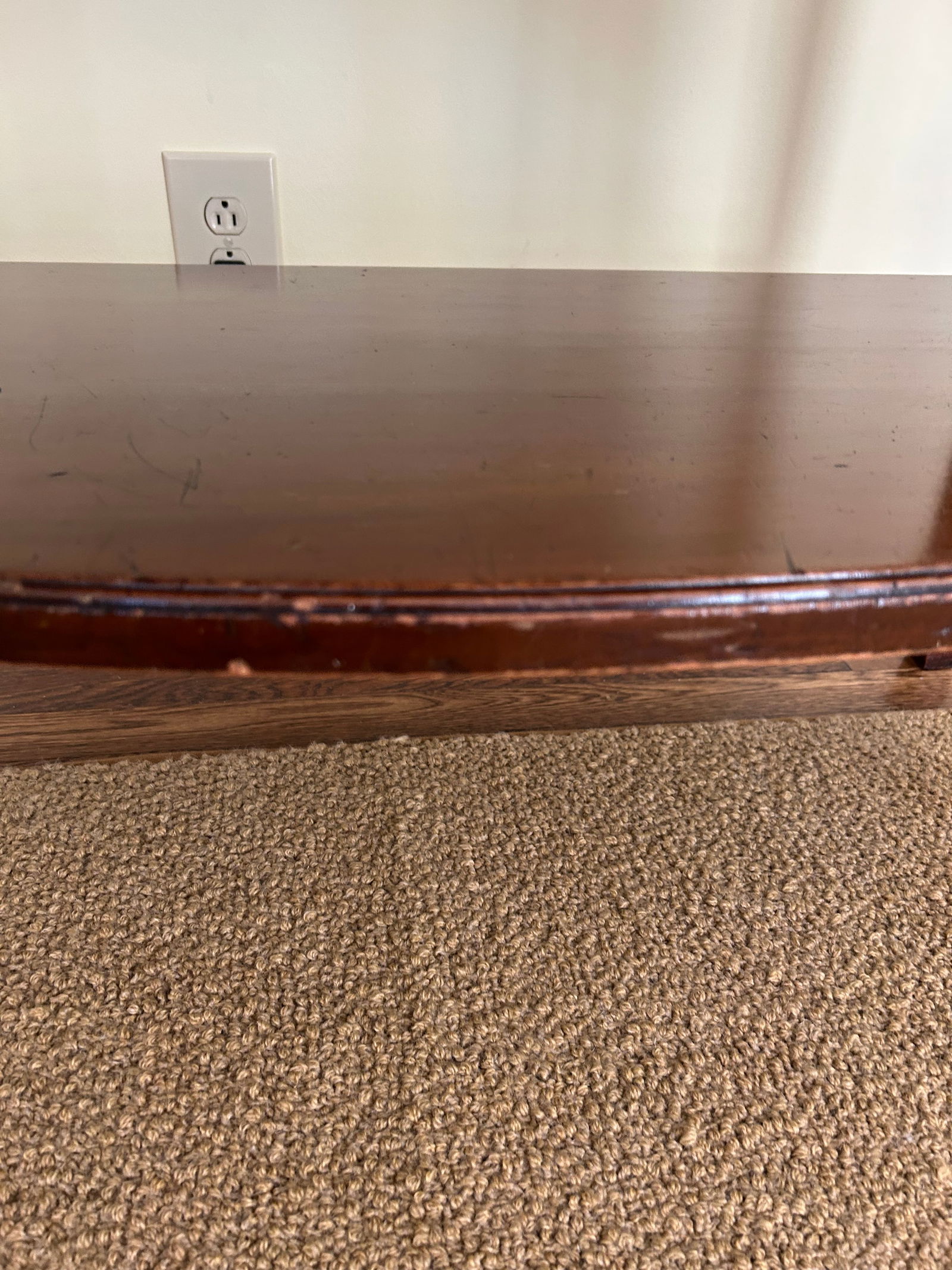 Bowfront Side Table - 6