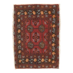 Fine Antique Bokhara Wool Rug 1'9'' X 2'5''
