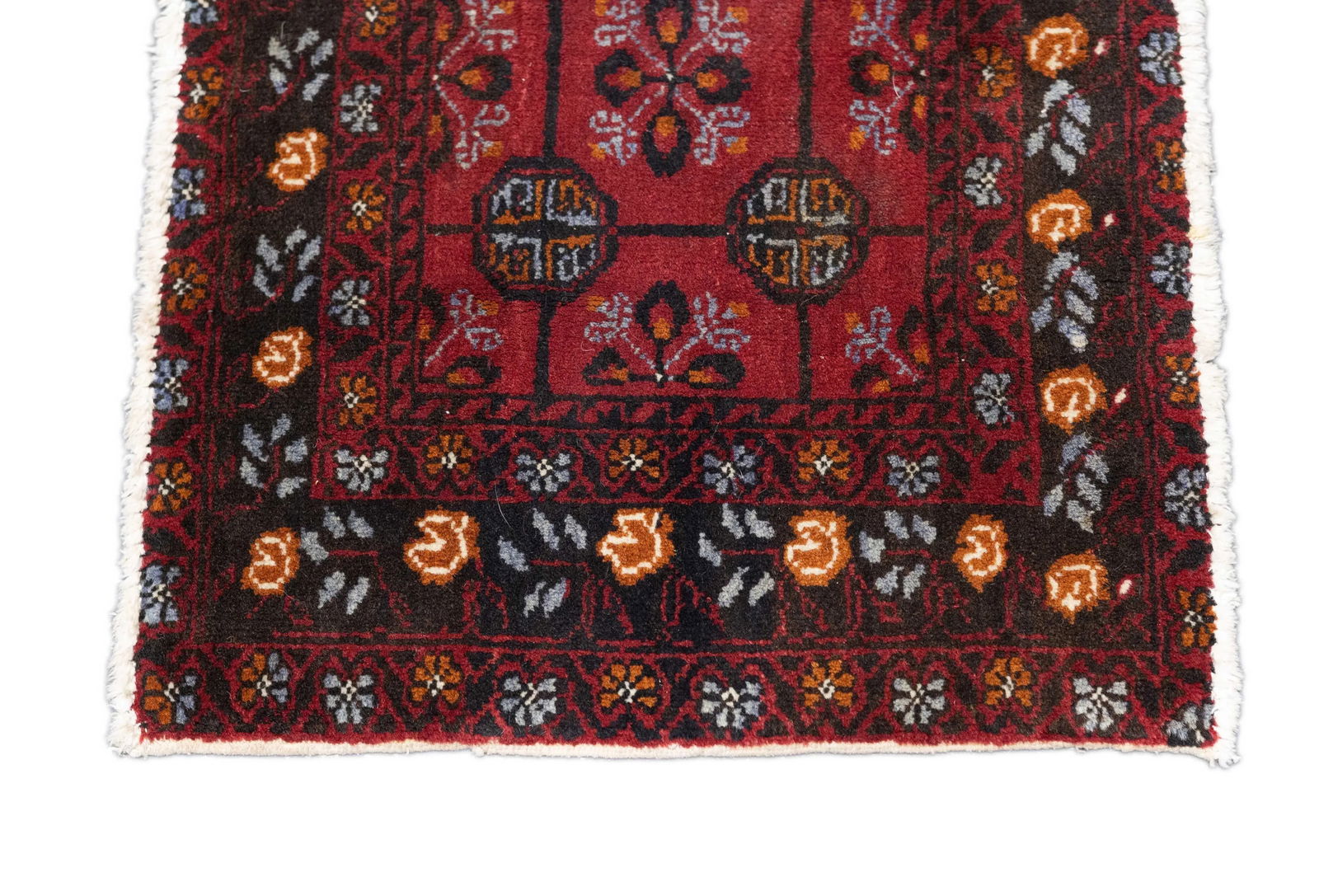 Fine Antique Bokhara Wool Rug 1'9'' X 2'5'' - 5