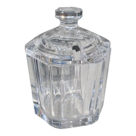 Orrefors Crystal Sugar Jar