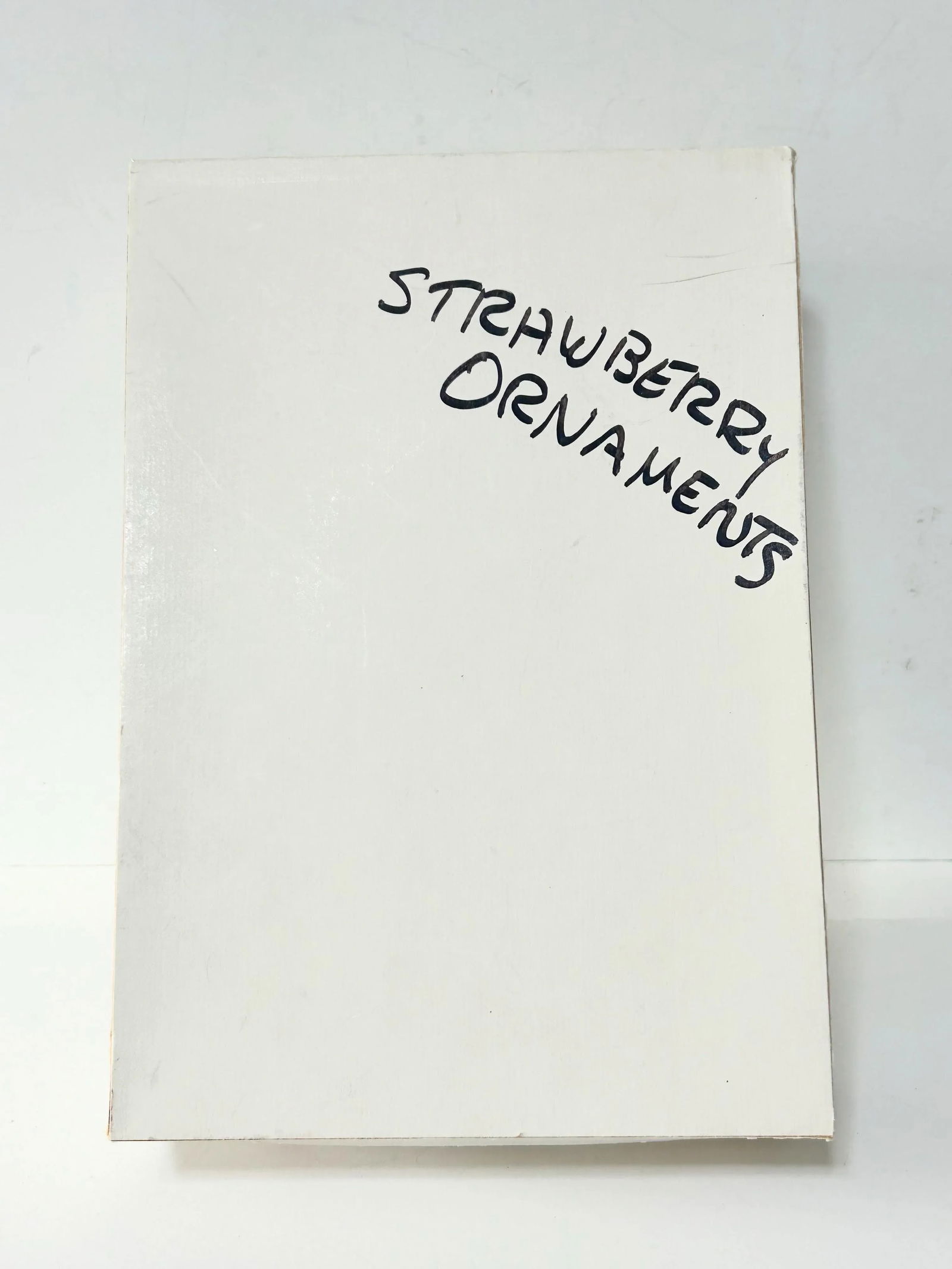 1980s Large Strawberry Mercury Glass Christmas Ornaments 4" - A Set of 6 - 11