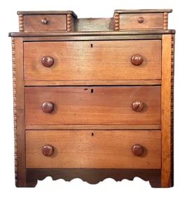 Antique 19th Century Pine Chest of Drawers