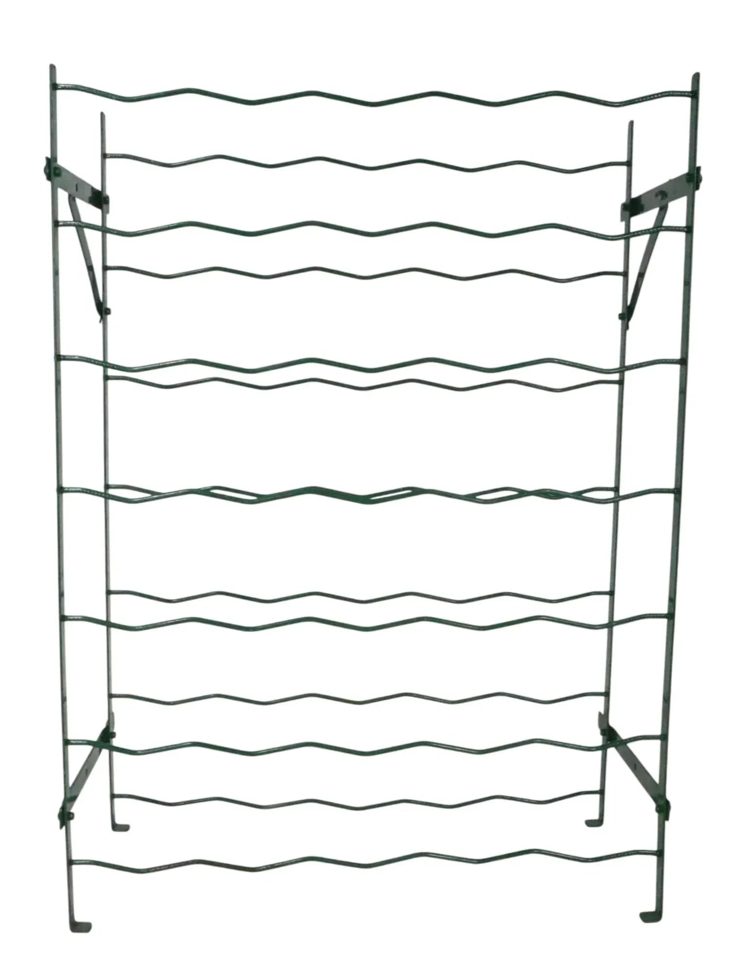 Late 20th Century Freestanding Wire Work 35 Bottle Wine Rack - 5