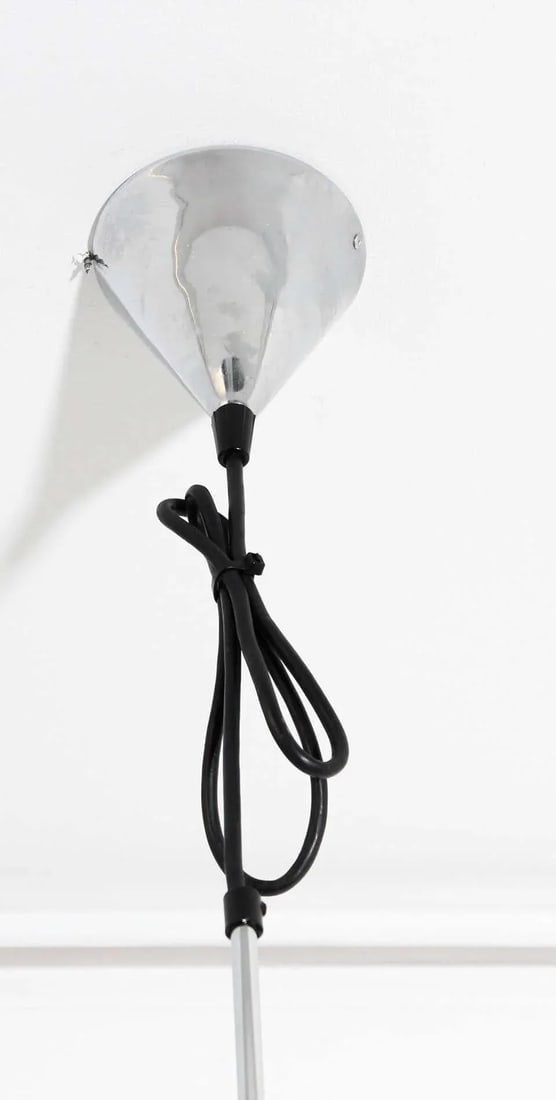 Pendant Light with Stitched Beige Parchment, Santa & Cole - 11