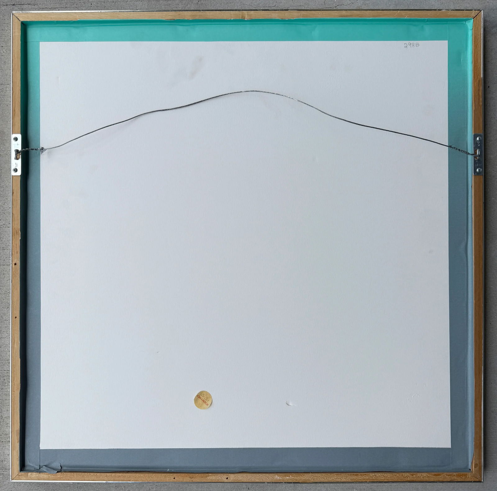 Color Intaglio Print "Stone Scape" by Robert Broner 1963-69 - 10