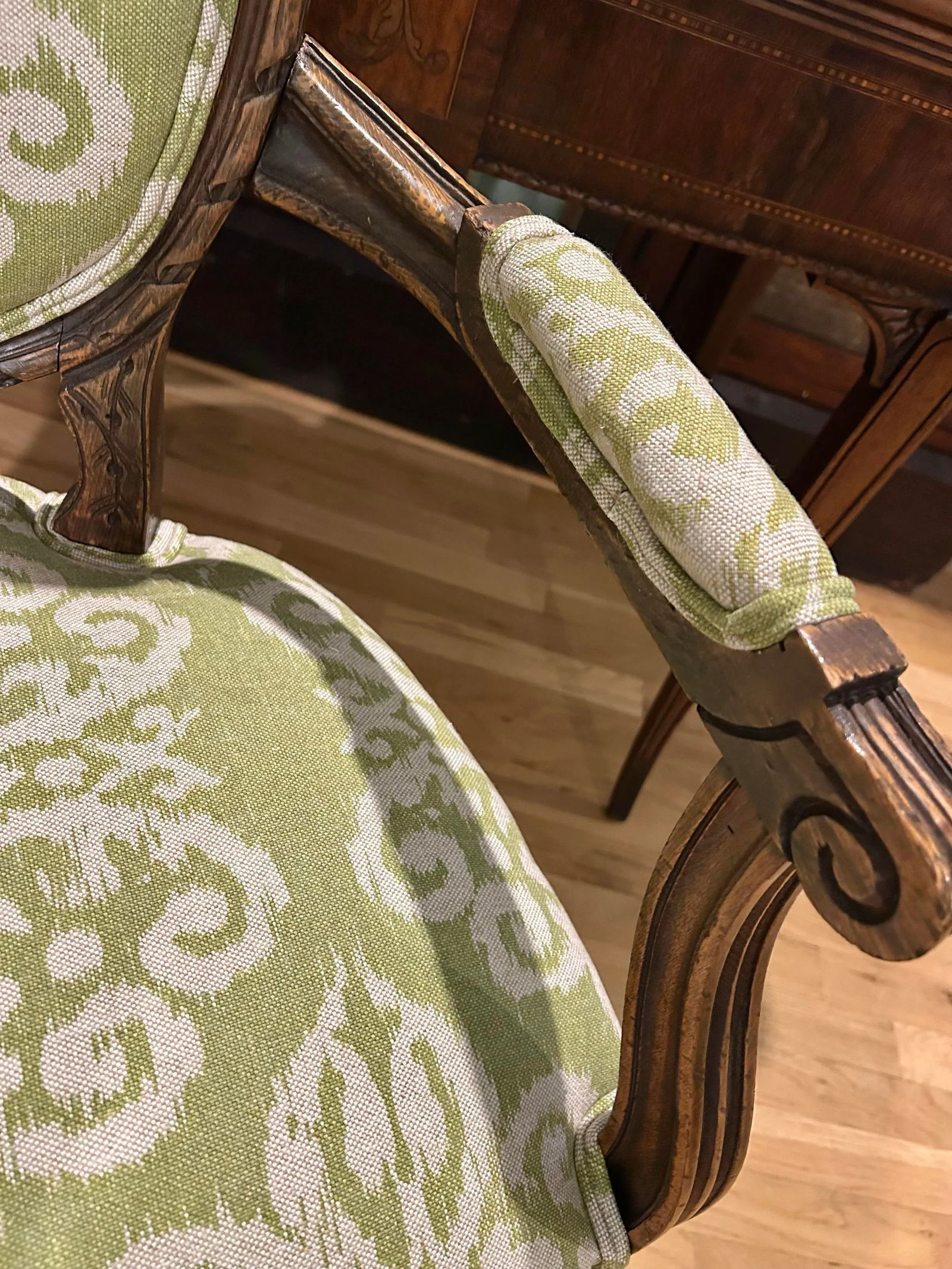 Early 20th Century Louis XVI Fauteuil French Style Armchair - 5