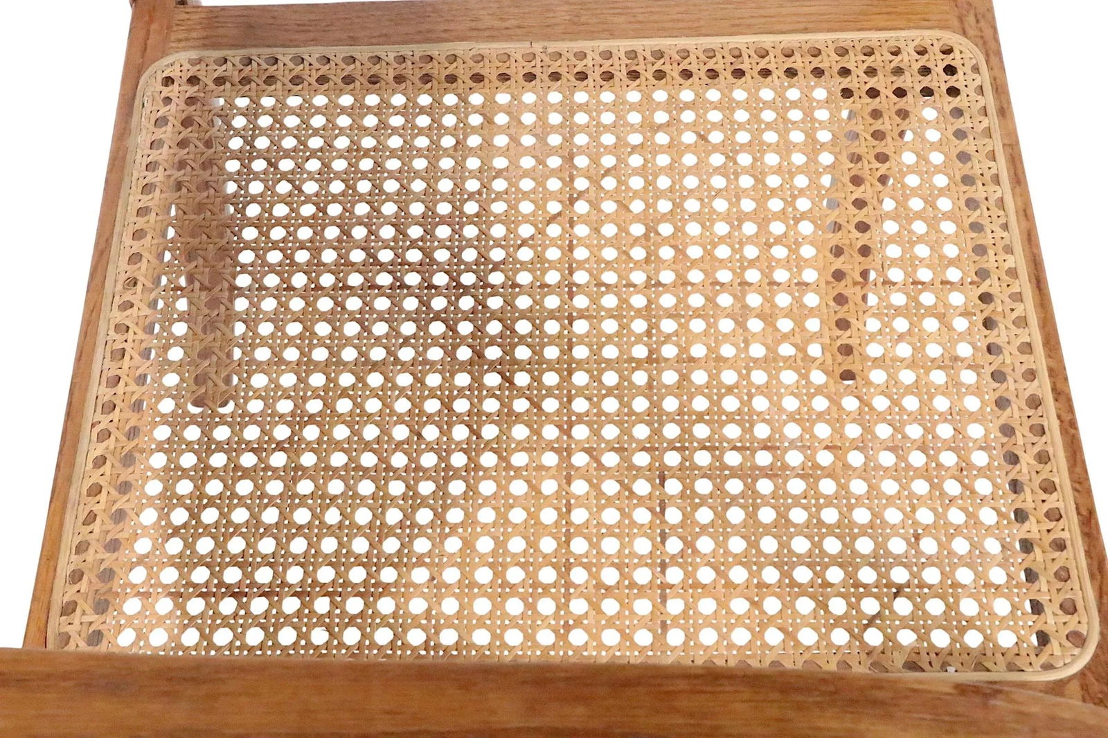 Bent Plywood and Cane Arm Chair Circa 1970's After Thonet - 5