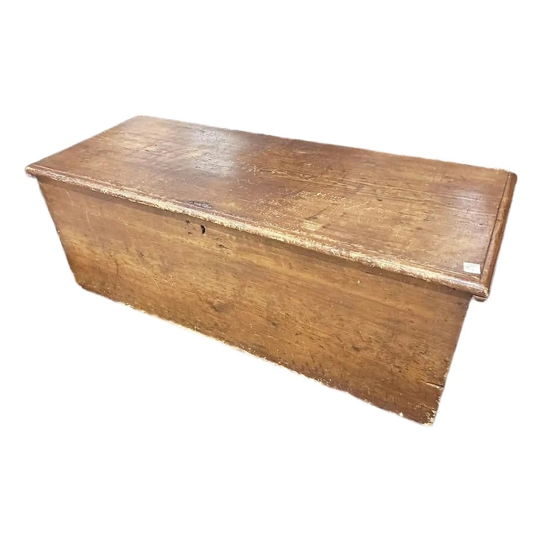 Mid 19th Century Rustic Blanket Chest or Coffee Table (1 of 5)