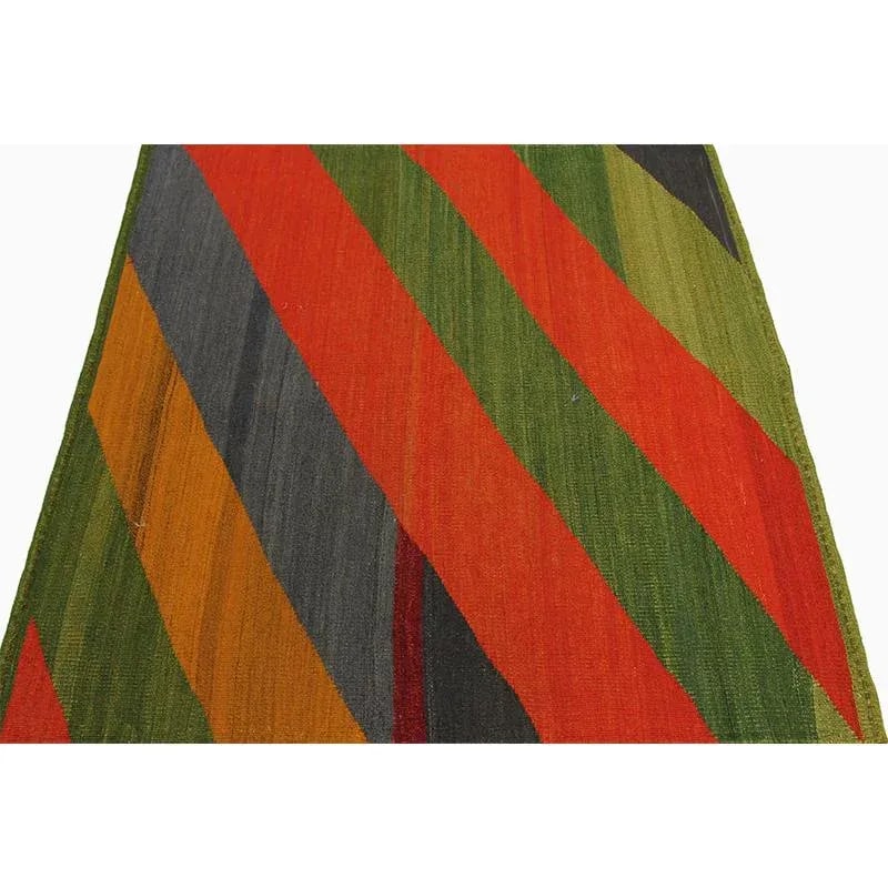 Handwoven Scandinavian Style Persian Kilim Rug3'1" X 3'3" - 4