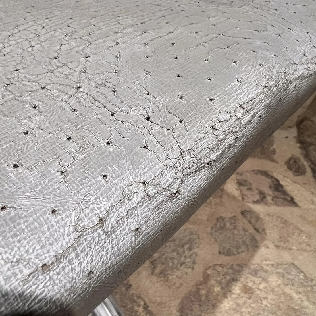 1950s Gio Ponti Goodform Silver Industrial Tanker Chair Swivel Office - 12