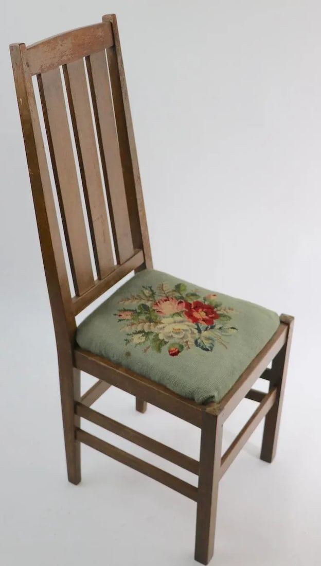 Arts and Crafts Mission Side Dining Chair Possibly Stickley - 2